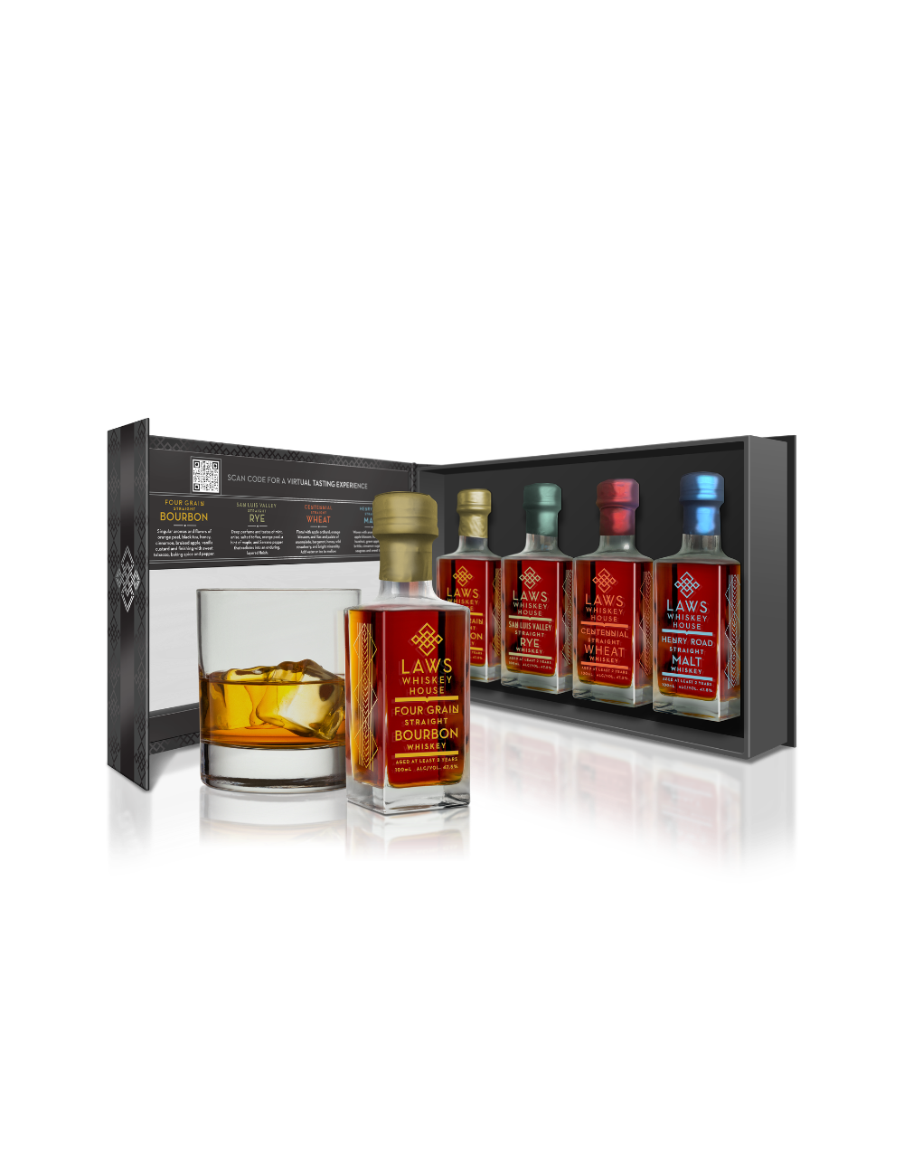 LAWS QUAD PACK - WHISKEY SAMPLER