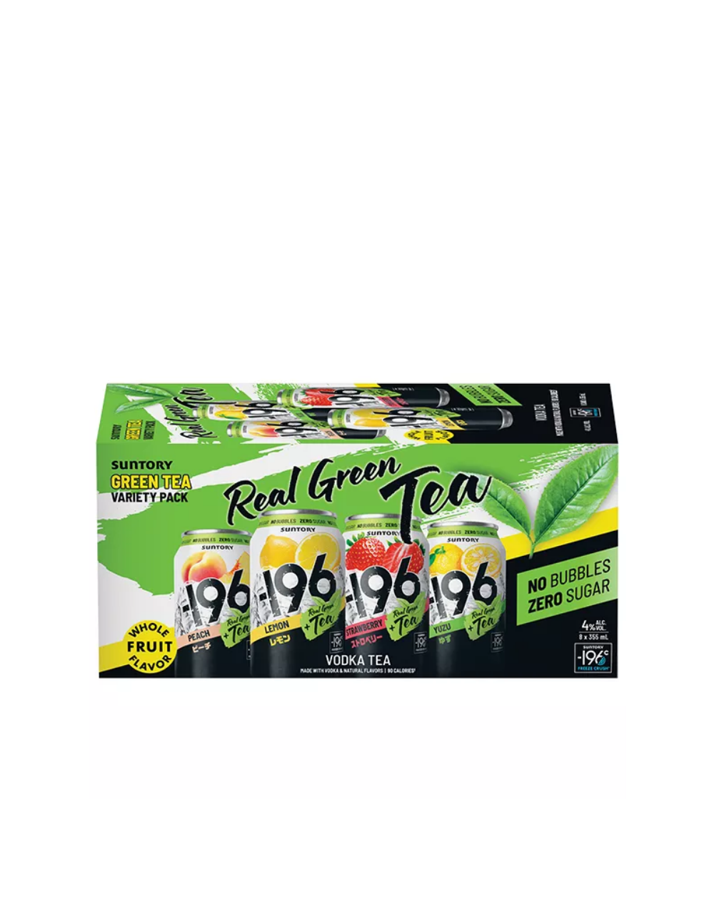 -196 GREEN TEA VODKA COCKTAIL VARIETY PACK