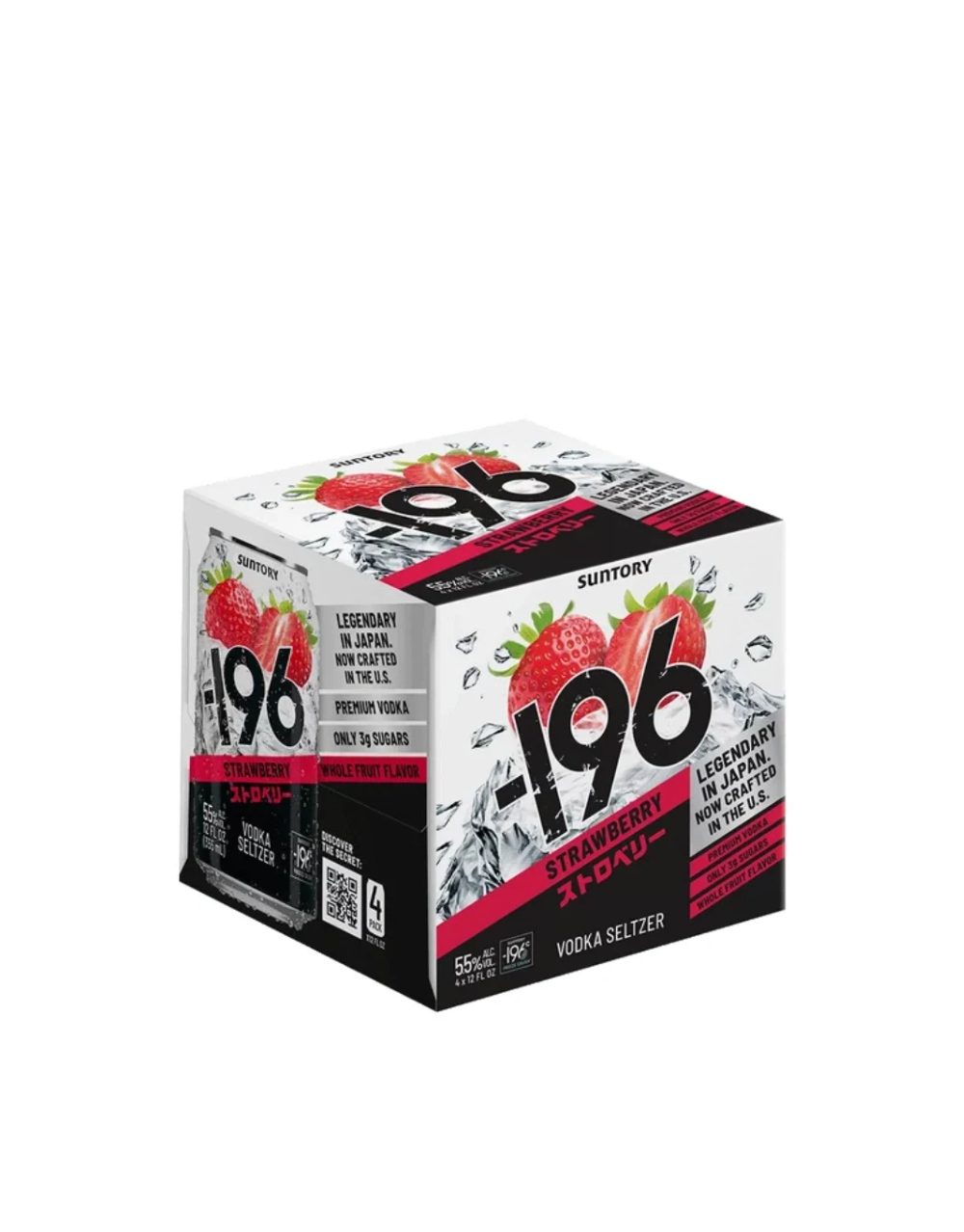 -196 STRAWBERRY VODKA SELTZER