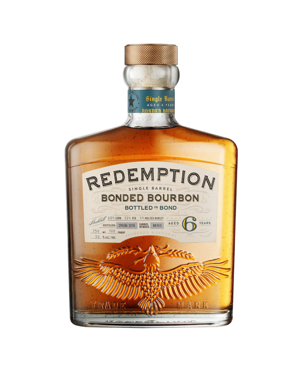 REDEMPTION SINGLE BARREL BONDED BOURBON