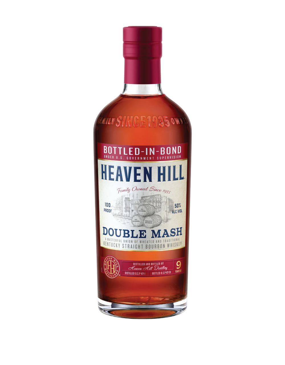 HEAVEN HILL BOTTLED-IN-BOND DOUBLE MASH
