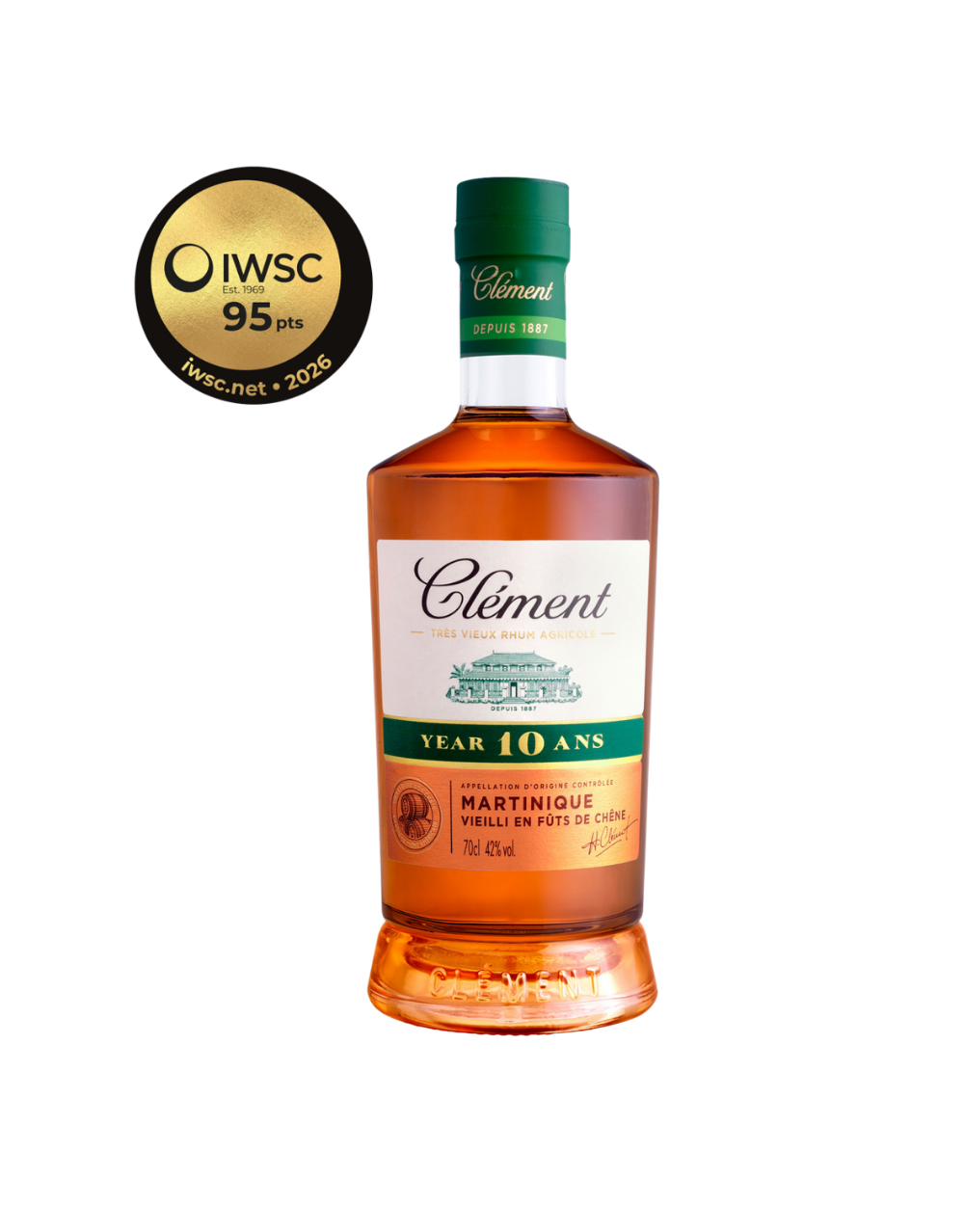 RHUM CLEMENT 10 YEAR