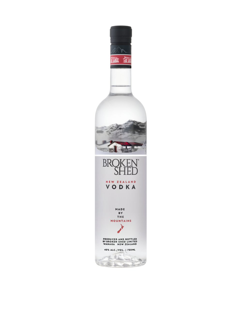 BROKEN SHED VODKA FROM NEW ZEALAND