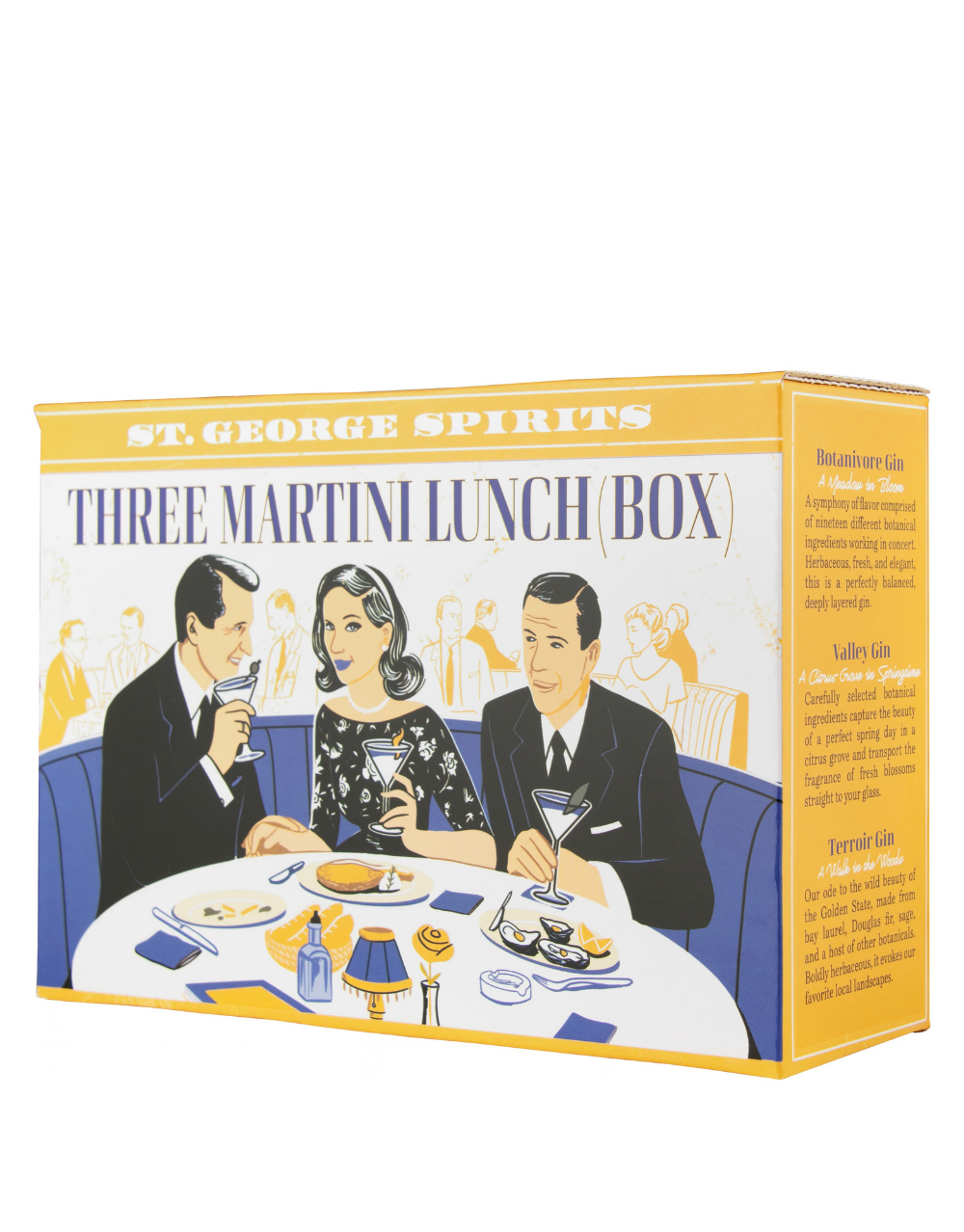 ST. GEORGE THREE MARTINI LUNCH(BOX) GIN COLLECTION