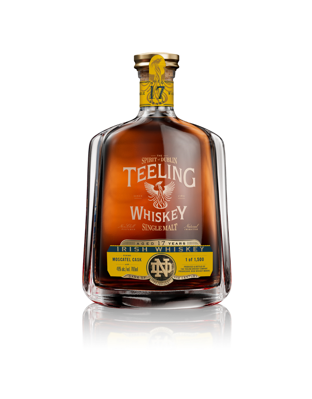 TEELING PHOENIX LEGENDS 17 YEAR OLD SINGLE MALT IRISH WHISKEY MOSCATEL CASK