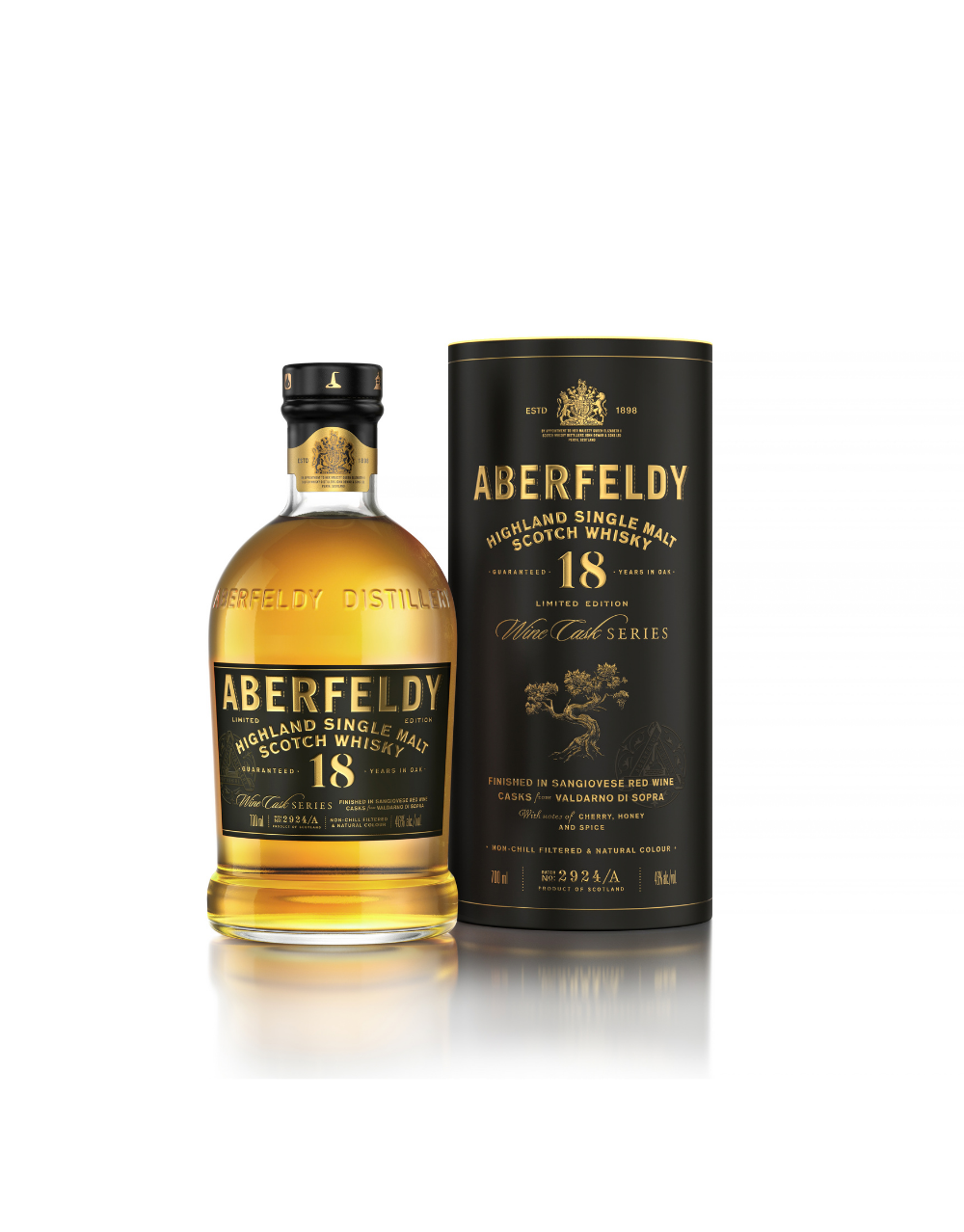 ABERFELDY 18 YEAR OLD SANGIOVESE RED WINE CASK FINISH