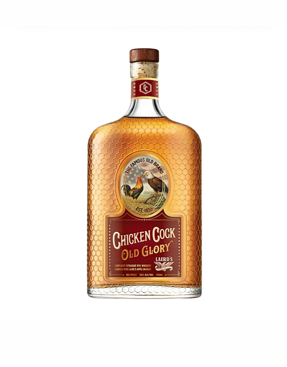 CHICKEN COCK OLD GLORY RYE WHISKEY