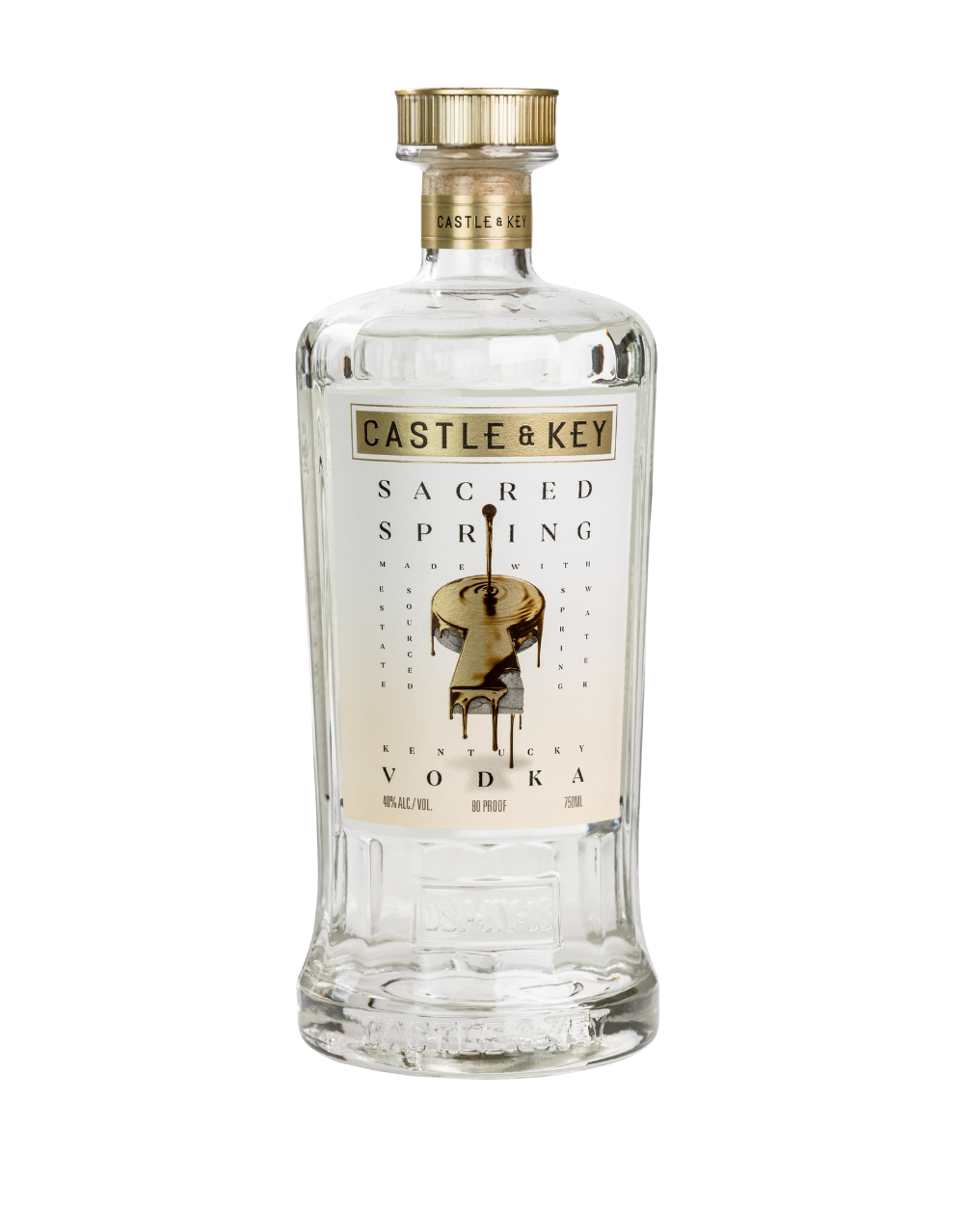 CASTLE & KEY SACRED SPRING VODKA