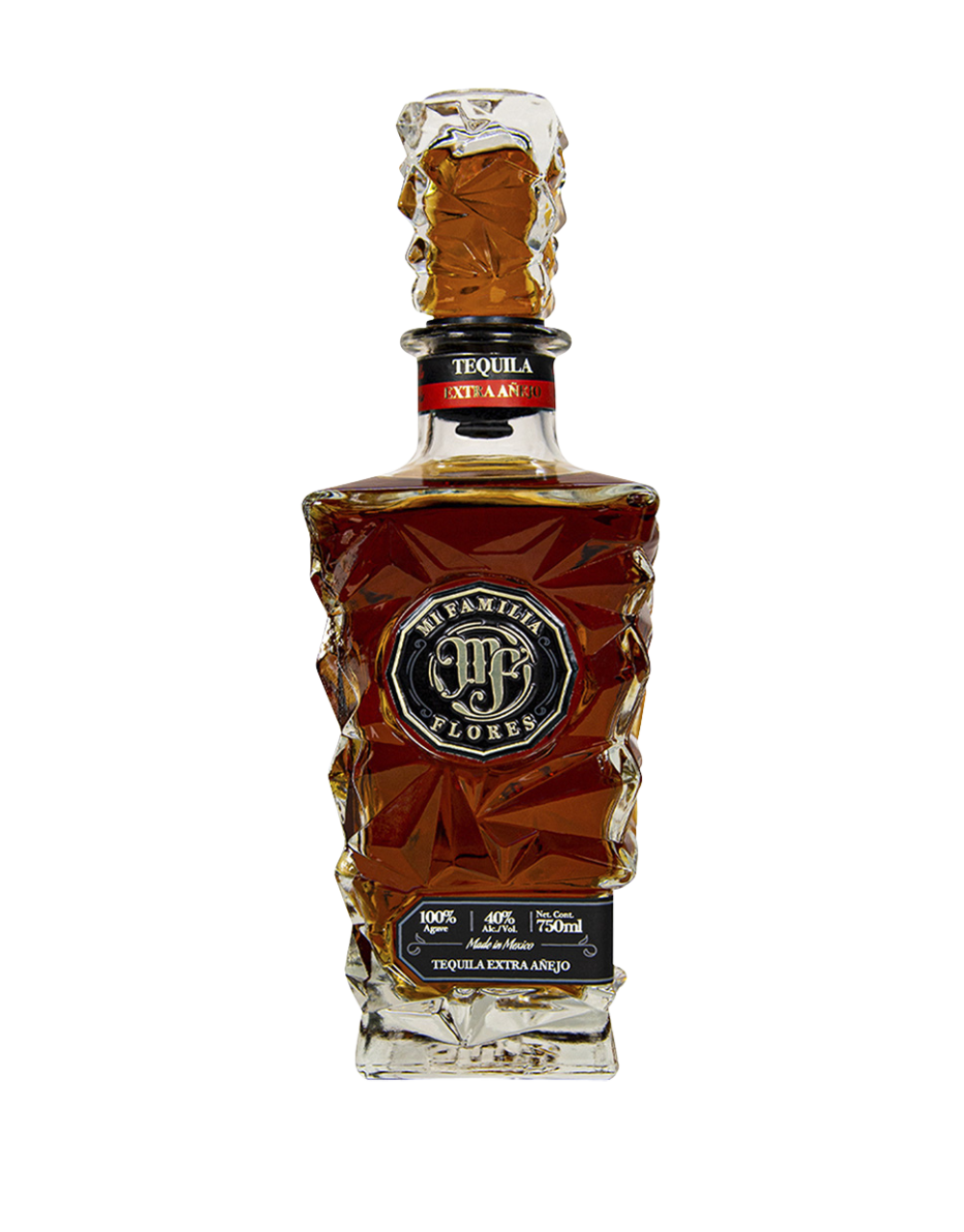 MI FAMILIA FLORES EXTRA AÑEJO TEQUILA