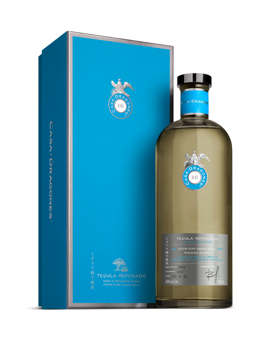 TEQUILA CASA DRAGONES REPOSADO MIZUNARA