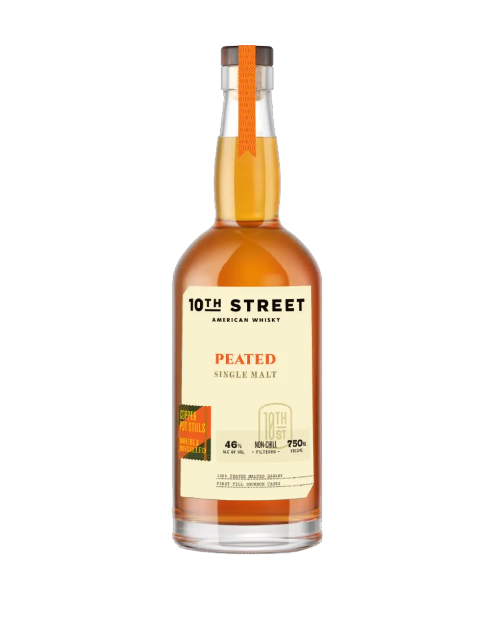 10TH STREET PEATED SINGLE MALT WHISKY