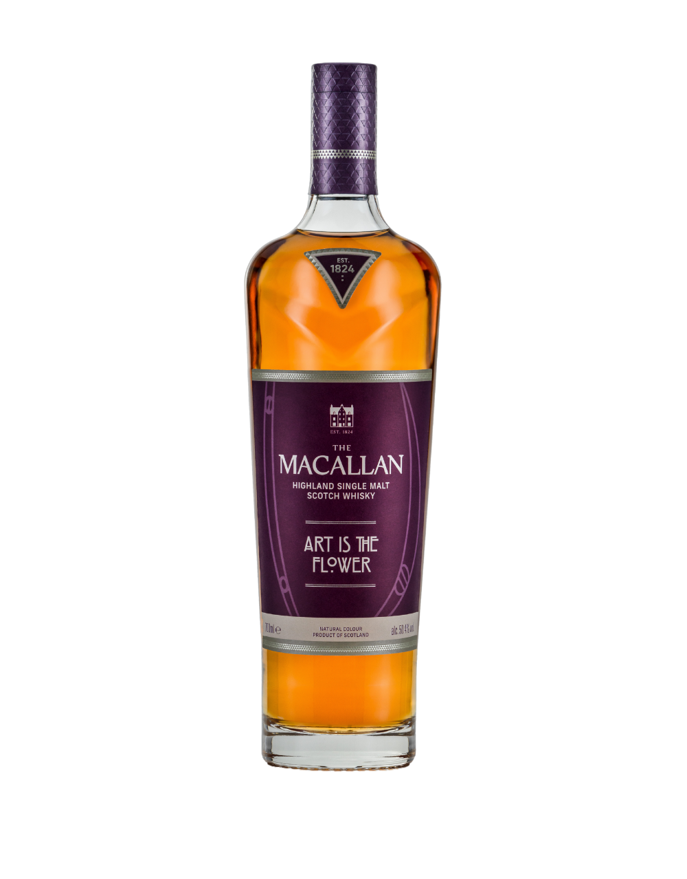 THE MACALLAN ART IS THE FLOWER SCOTCH WHISKY