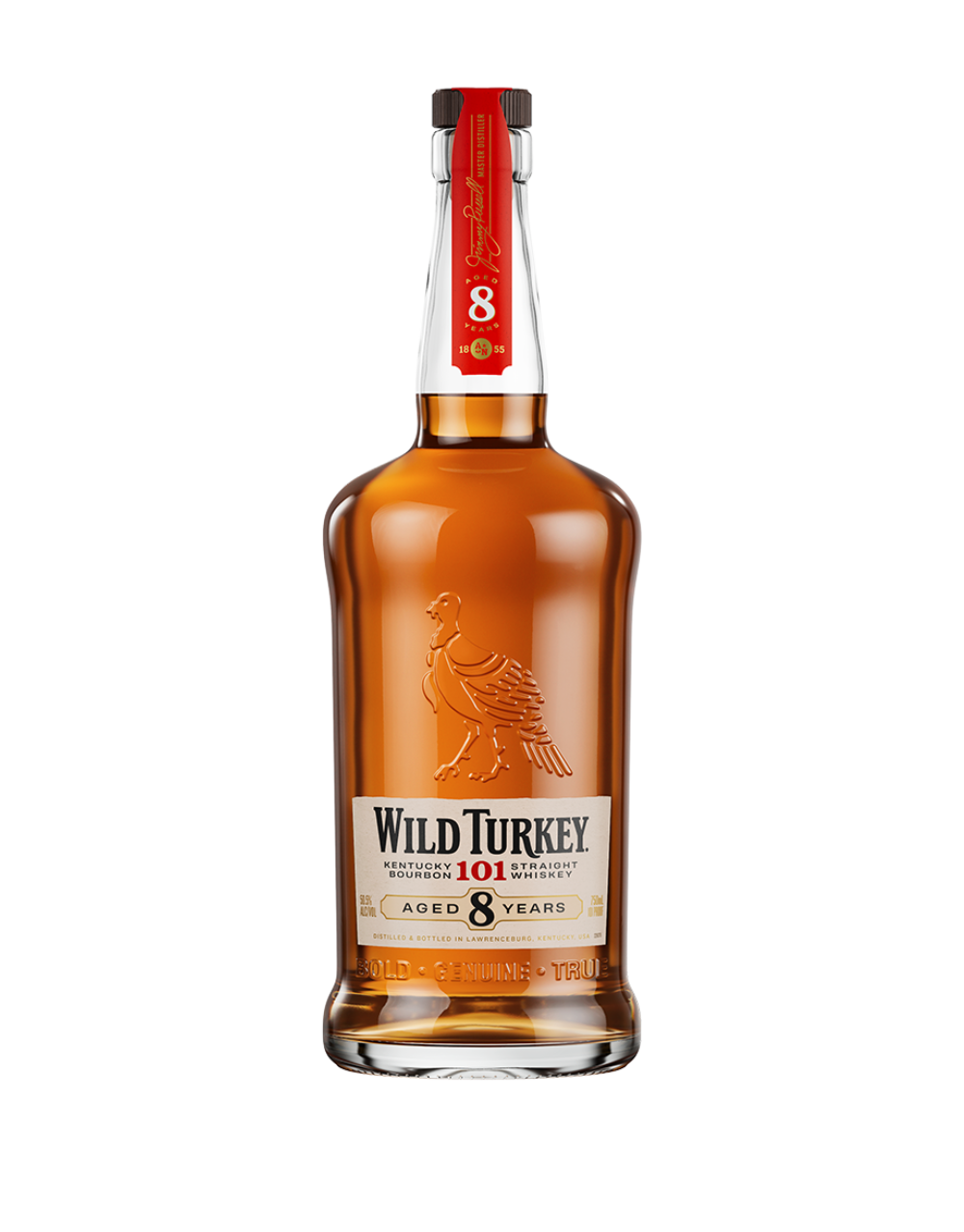 WILD TURKEY 101 8 YEAR OLD BOURBON WHISKEY