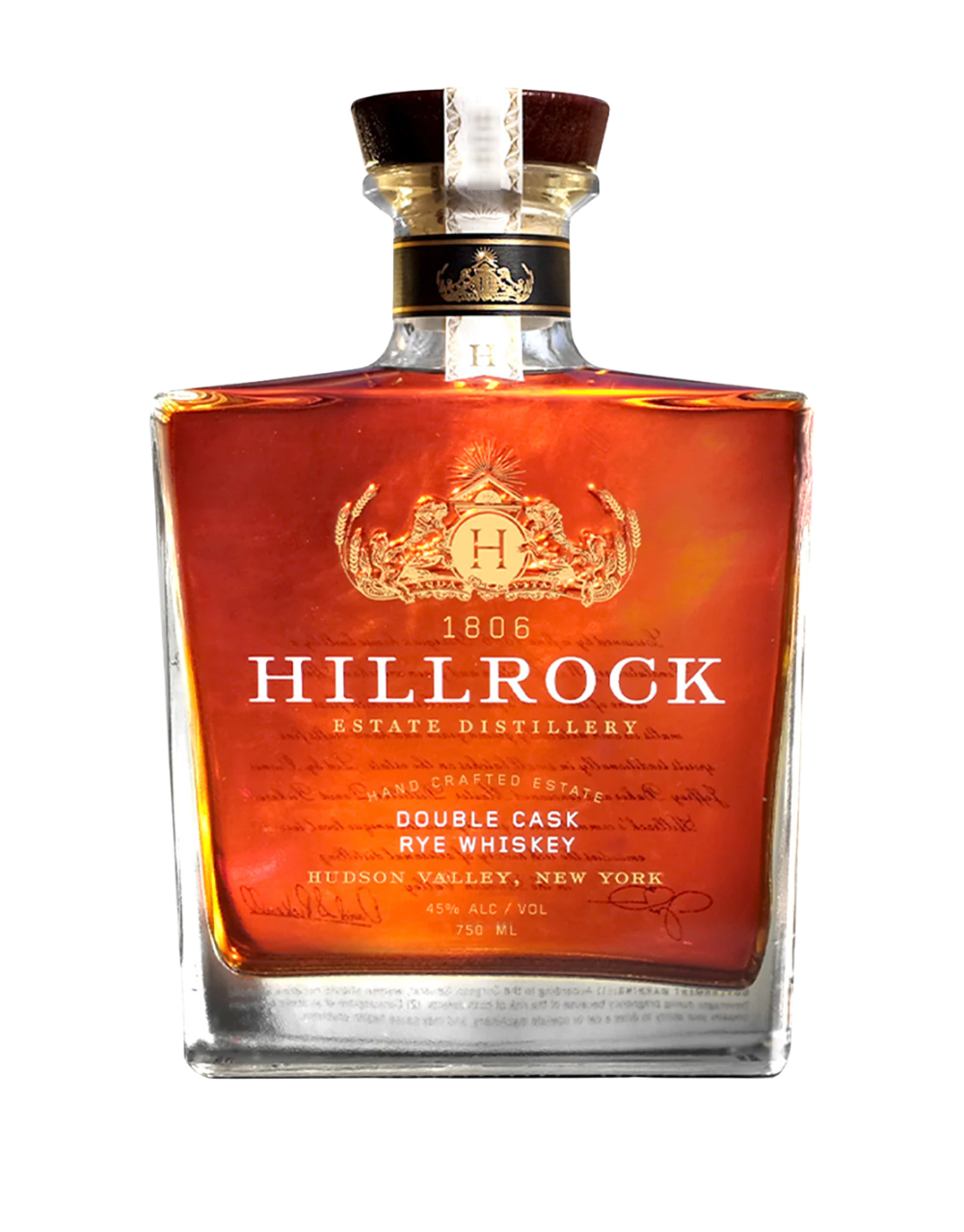 HILLROCK ESTATE DOUBLE CASK RYE WHISKEY