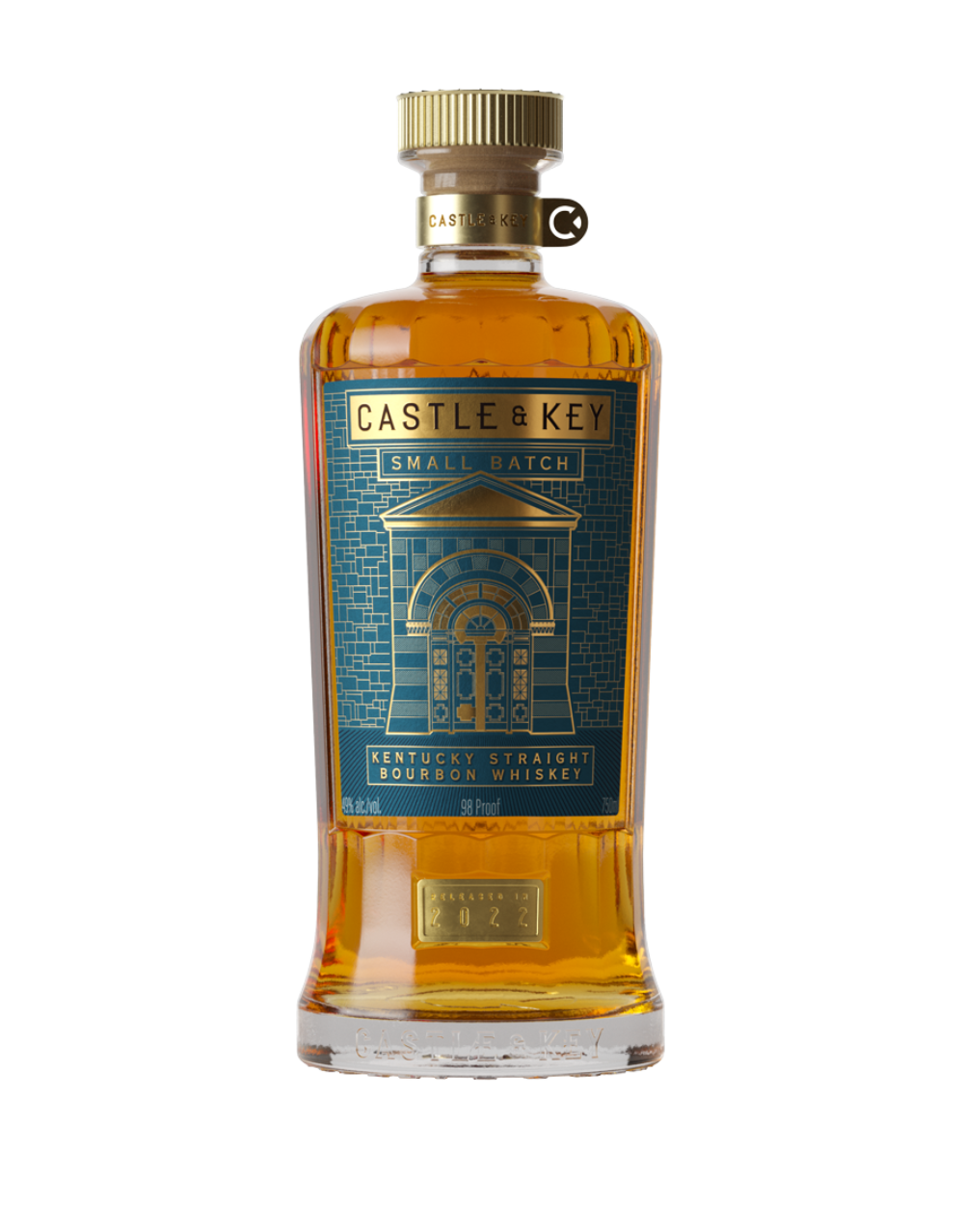 CASTLE & KEY SMALL BATCH BOURBON WHISKEY