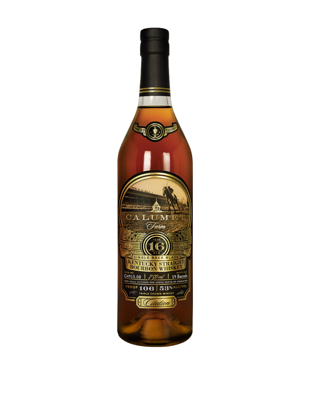 CALUMET FARM 16 YEAR OLD BOURBON WHISKEY