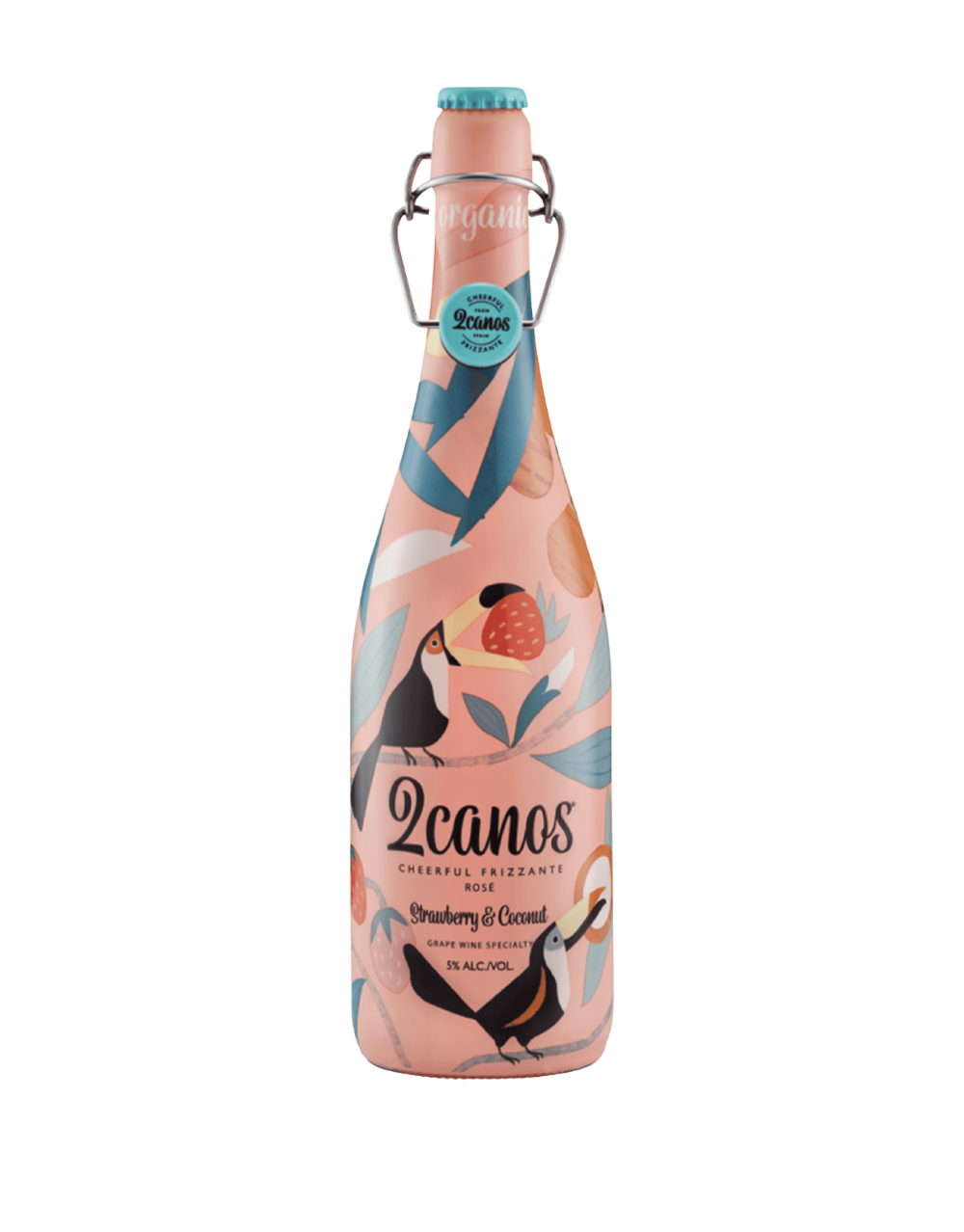 2CANOS STRAWBERRY & COCONUT FRIZZANTE SPARKLING WINE
