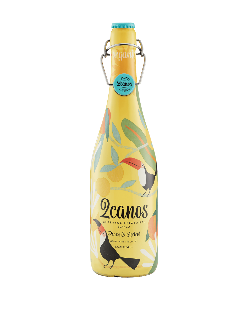 2CANOS PEACH & APRICOT FRIZZANTE SPARKLING WINE
