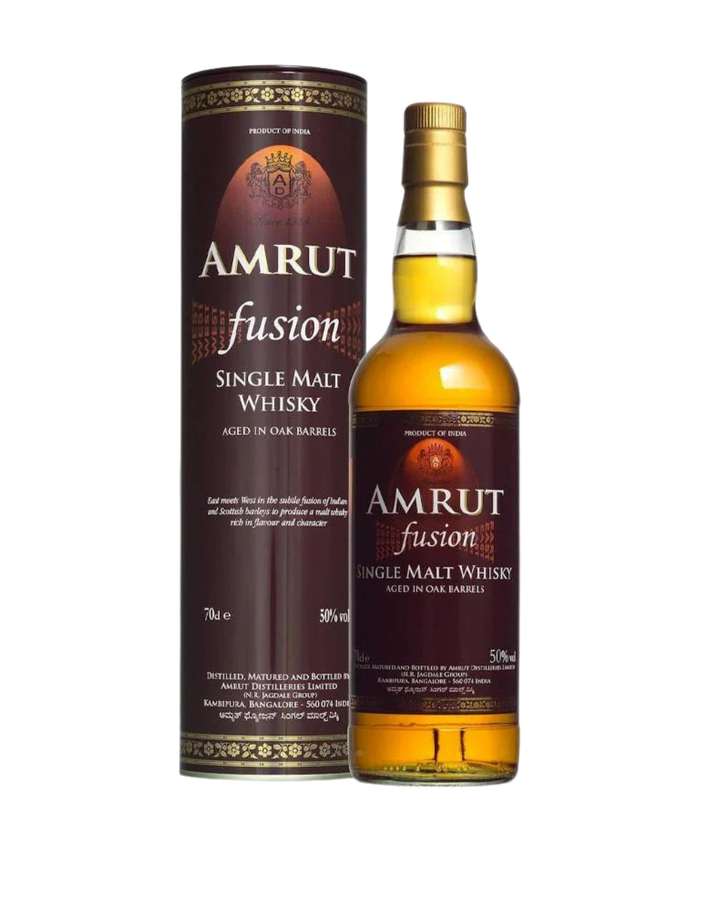 AMRUT FUSION SINGLE MALT WHISKEY