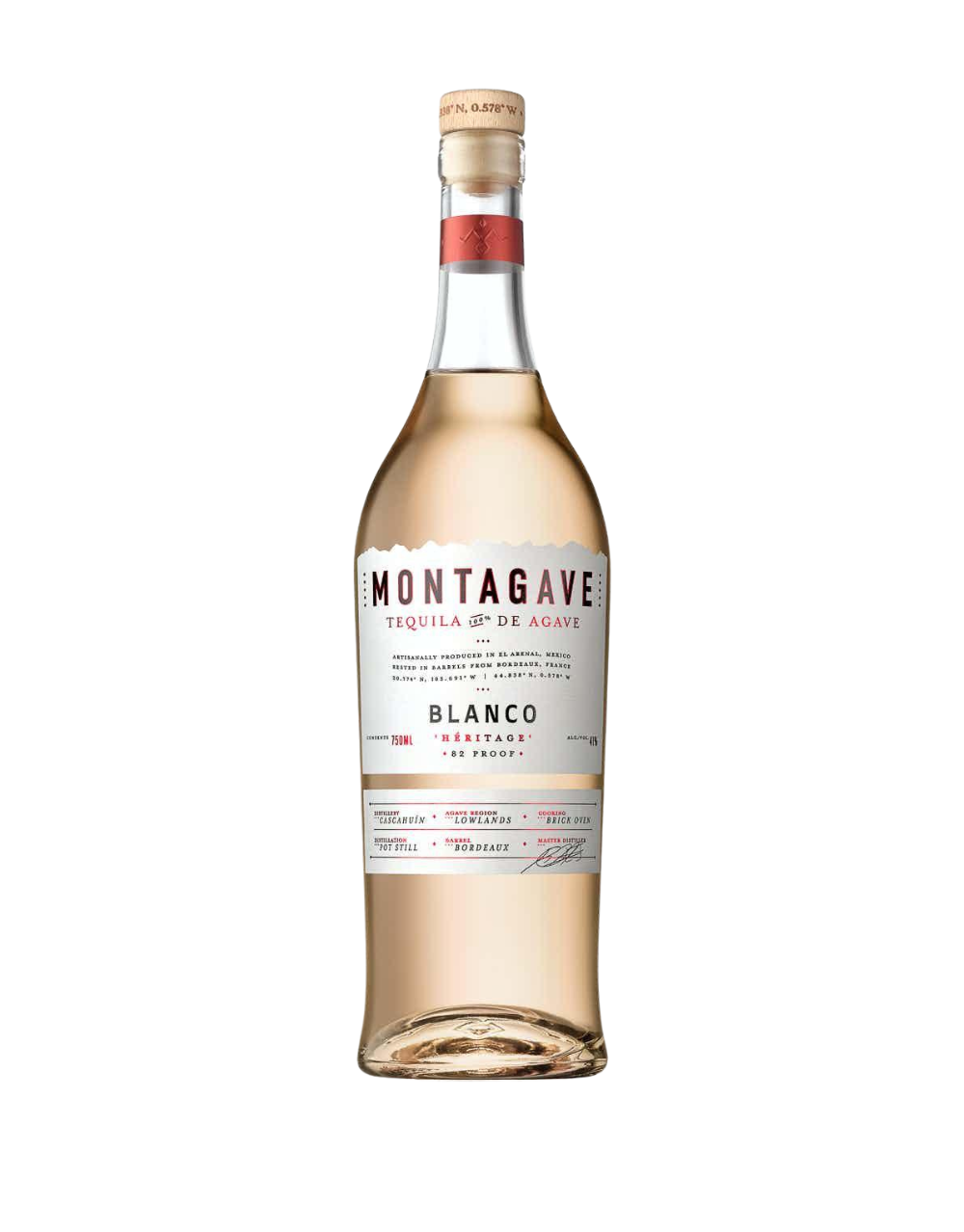 MONTAGAVE HERITAGE BLANCO TEQUILA