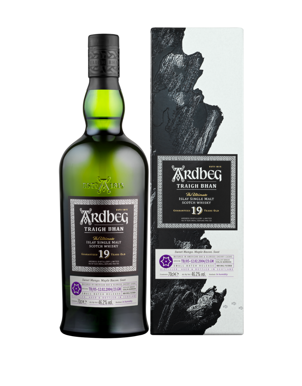 ARDBEG TRAIGH BHAN 19 YEARS OLD SCOTCH BATCH NO. 5