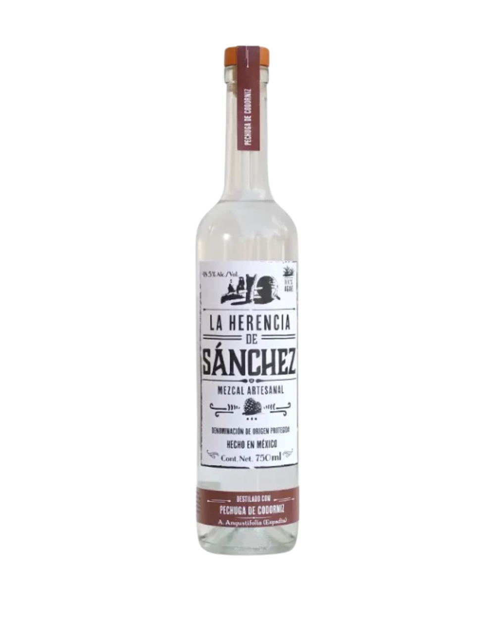 REY CAMPERO MEZCAL LA HERENCIA PECHUGA DE CODORNIZ