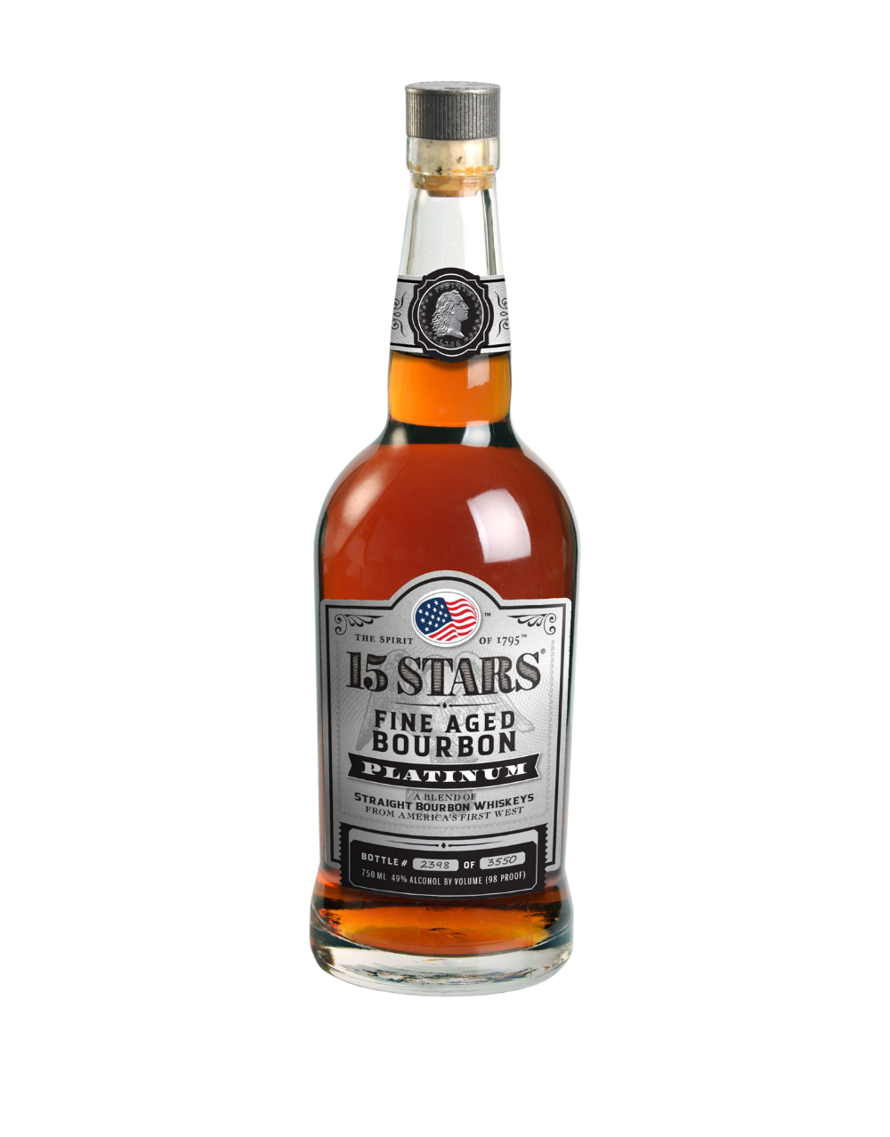 15 STARS AGED BOURBON PLATINUM
