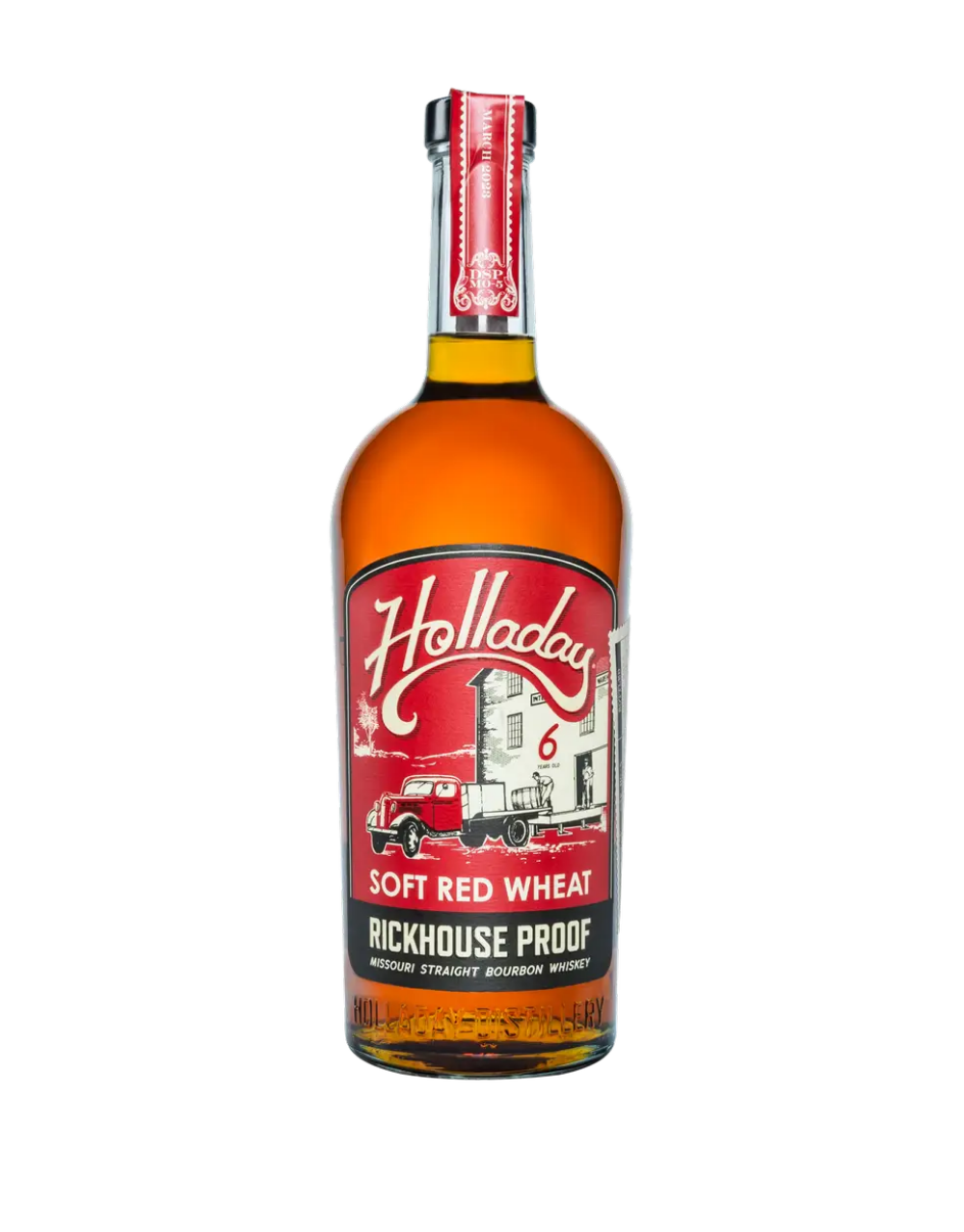 HOLLADAY RICKHOUSE PROOF WHEAT BOURBON WHISKEY
