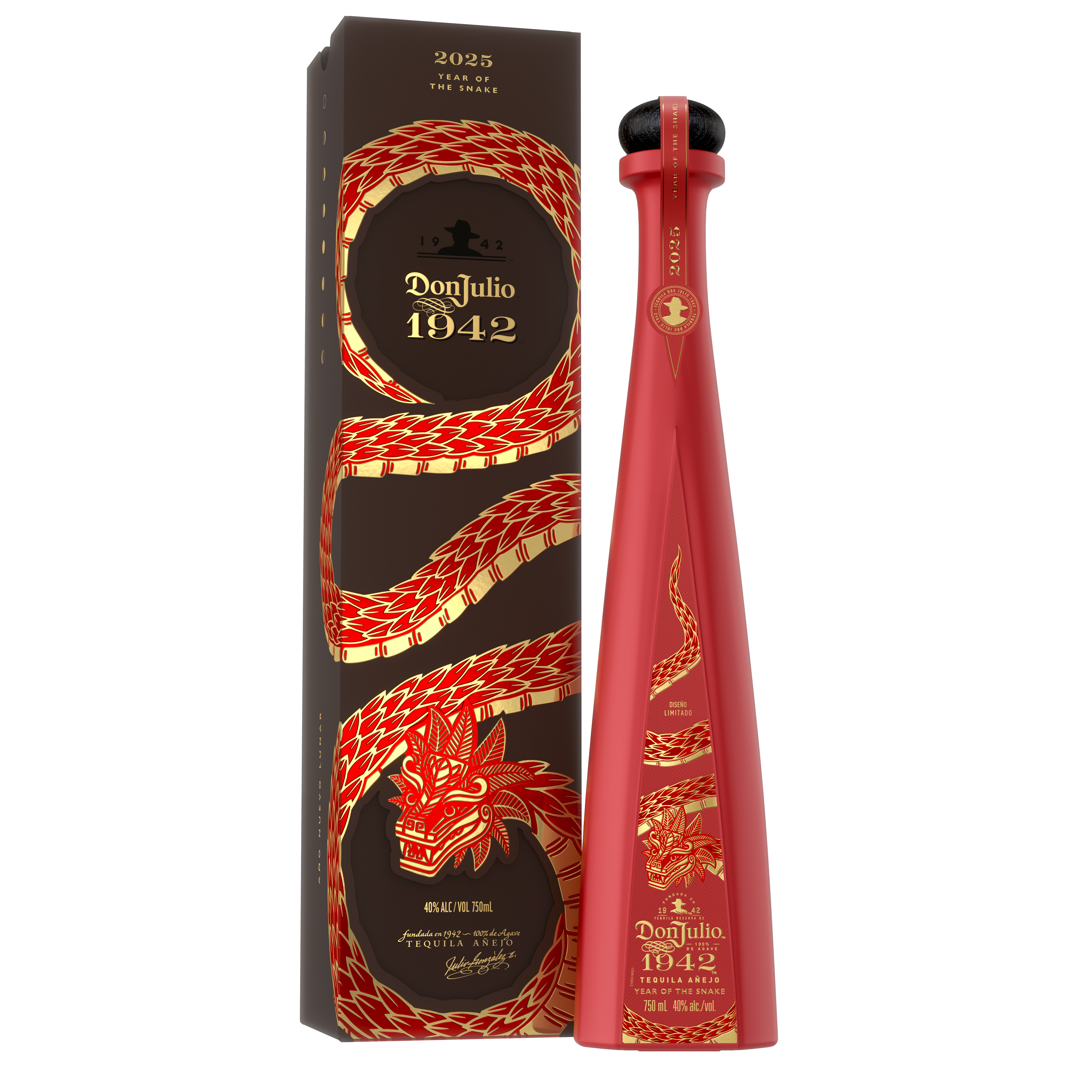 Don Julio 1942 Extra Añejo Tequila Year Of the Snake Lunar