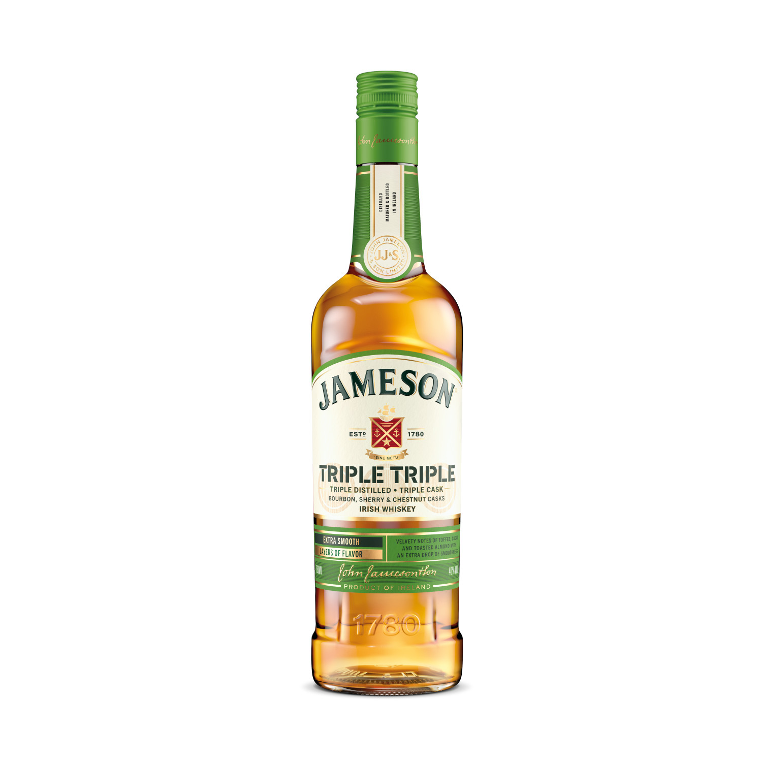 JAMESON TRIPLE TRIPLE IRISH WHISKEY