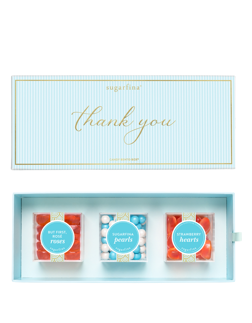 SUGARFINA "THANK YOU" 3 PIECE CANDY BENTO BOX