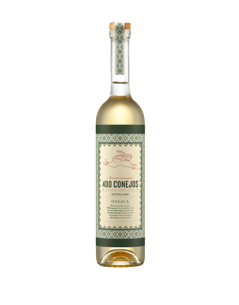 400 CONEJOS REPOSADO MEZCAL