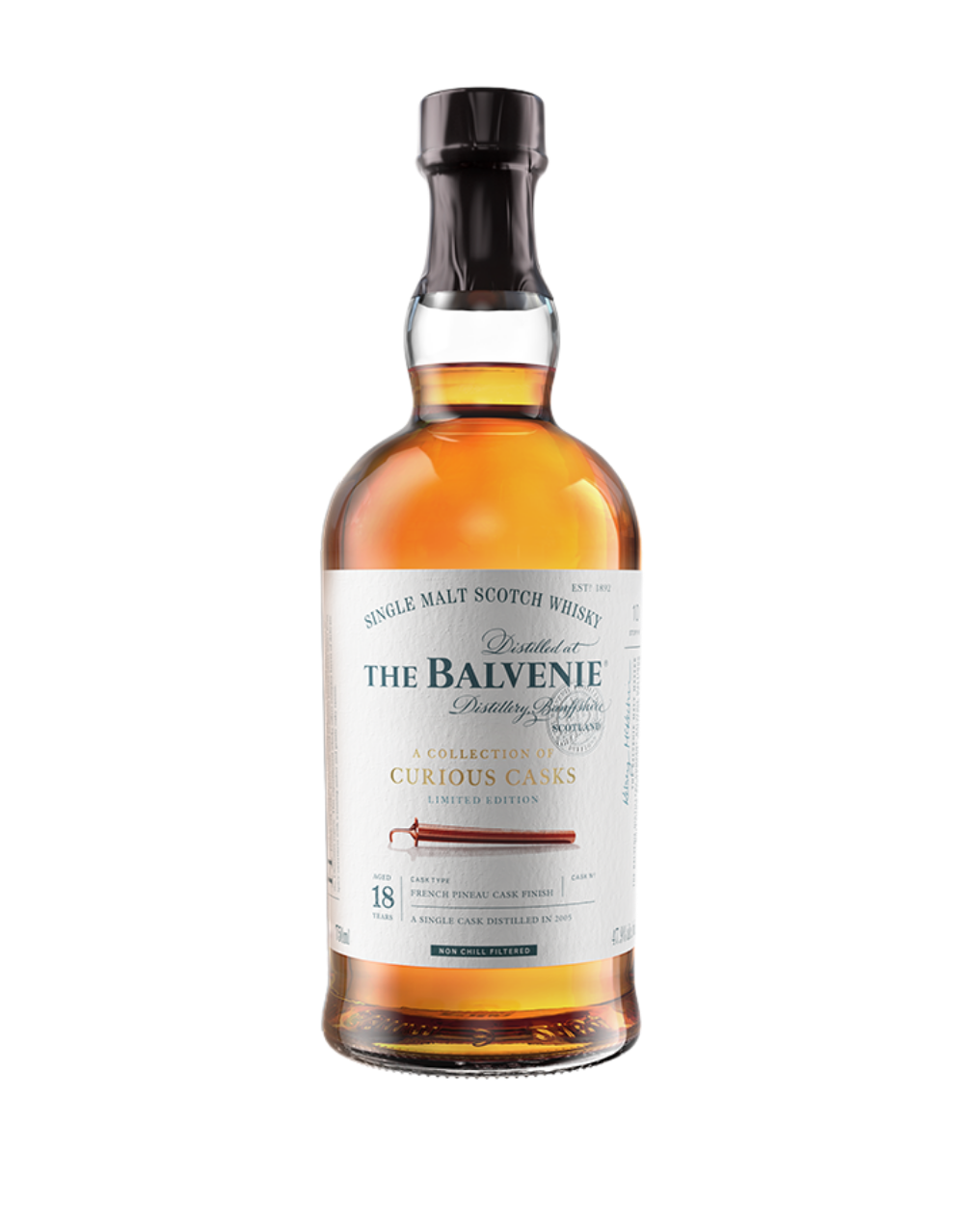 THE BALVENIE FRENCH PINEAU AGED 18 YEAR SINGLE MALT SCOTCH WHISKY