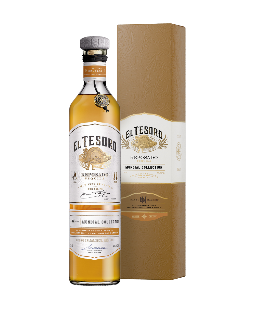 EL TESORO MUNDIAL COLLECTION: BASIL HAYDEN TOAST EDITION