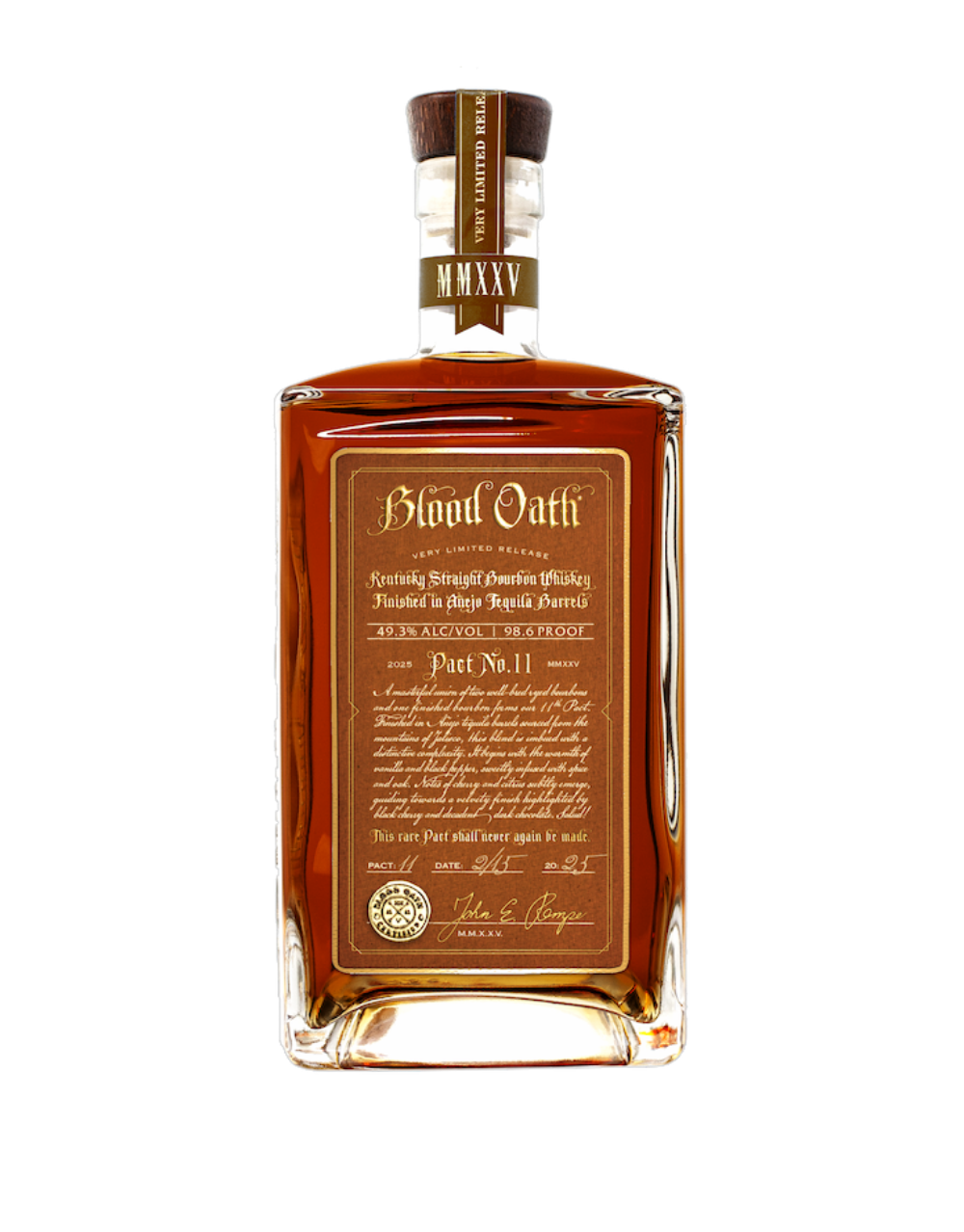 BLOOD OATH PACT NO. 11 BOURBON