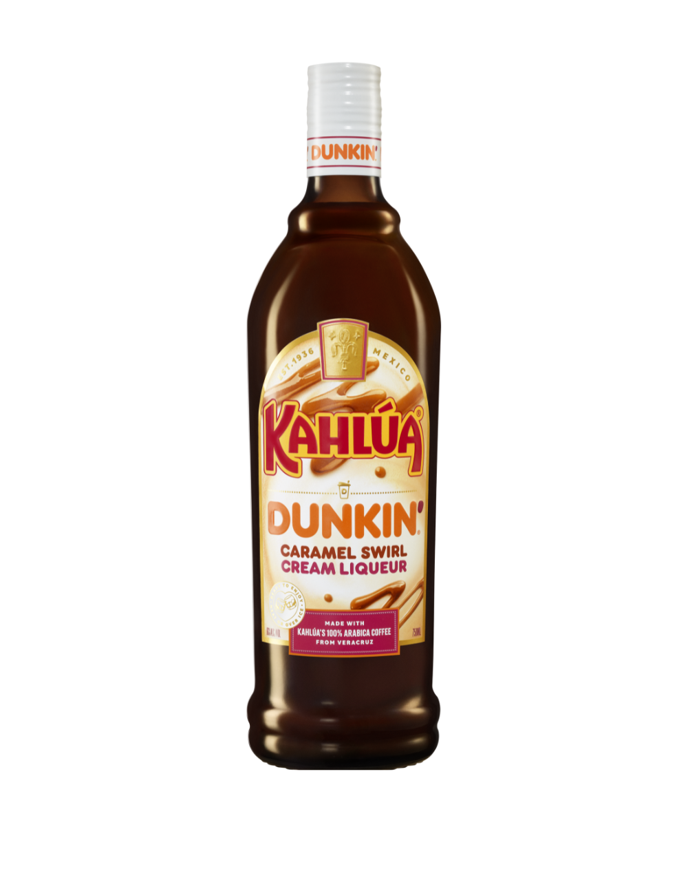 KAHLUA X DUNKIN' CARAMEL SWIRL COFFEE LIQUEUR COCKTAIL