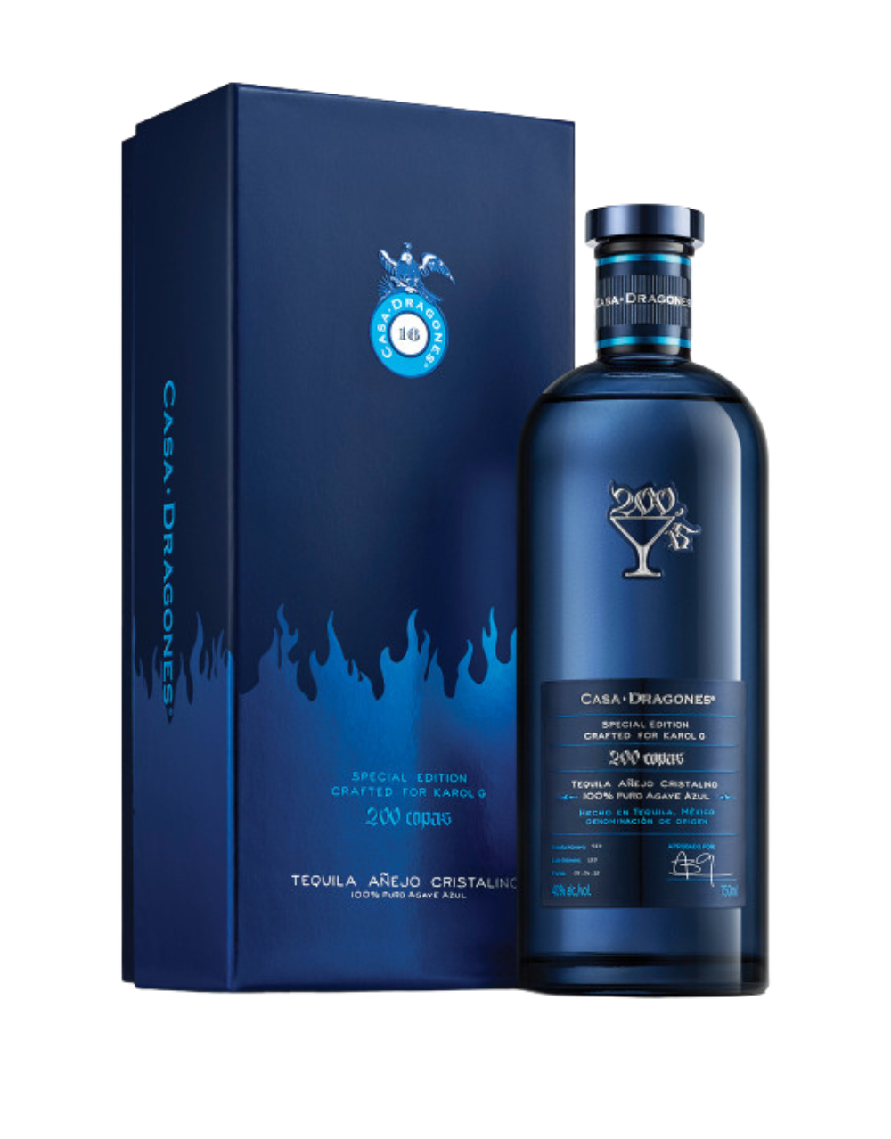 200 COPAS BY CASA DRAGONES CRISTALINO