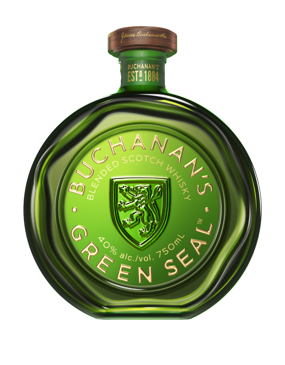 BUCHANAN'S GREEN SEAL BLENDED SCOTCH WHISKY