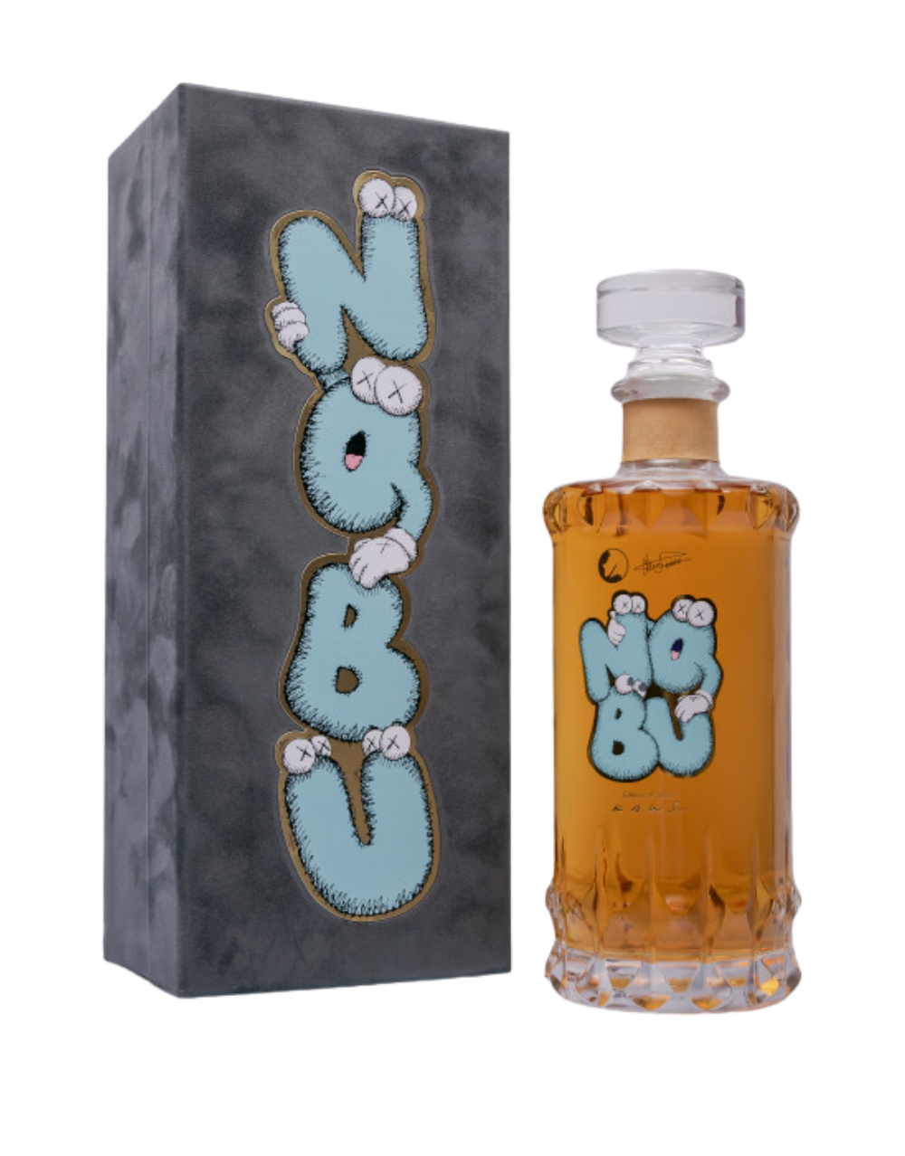 QUI TEQUILA NOBU RARE KAWS EDITION BLUE