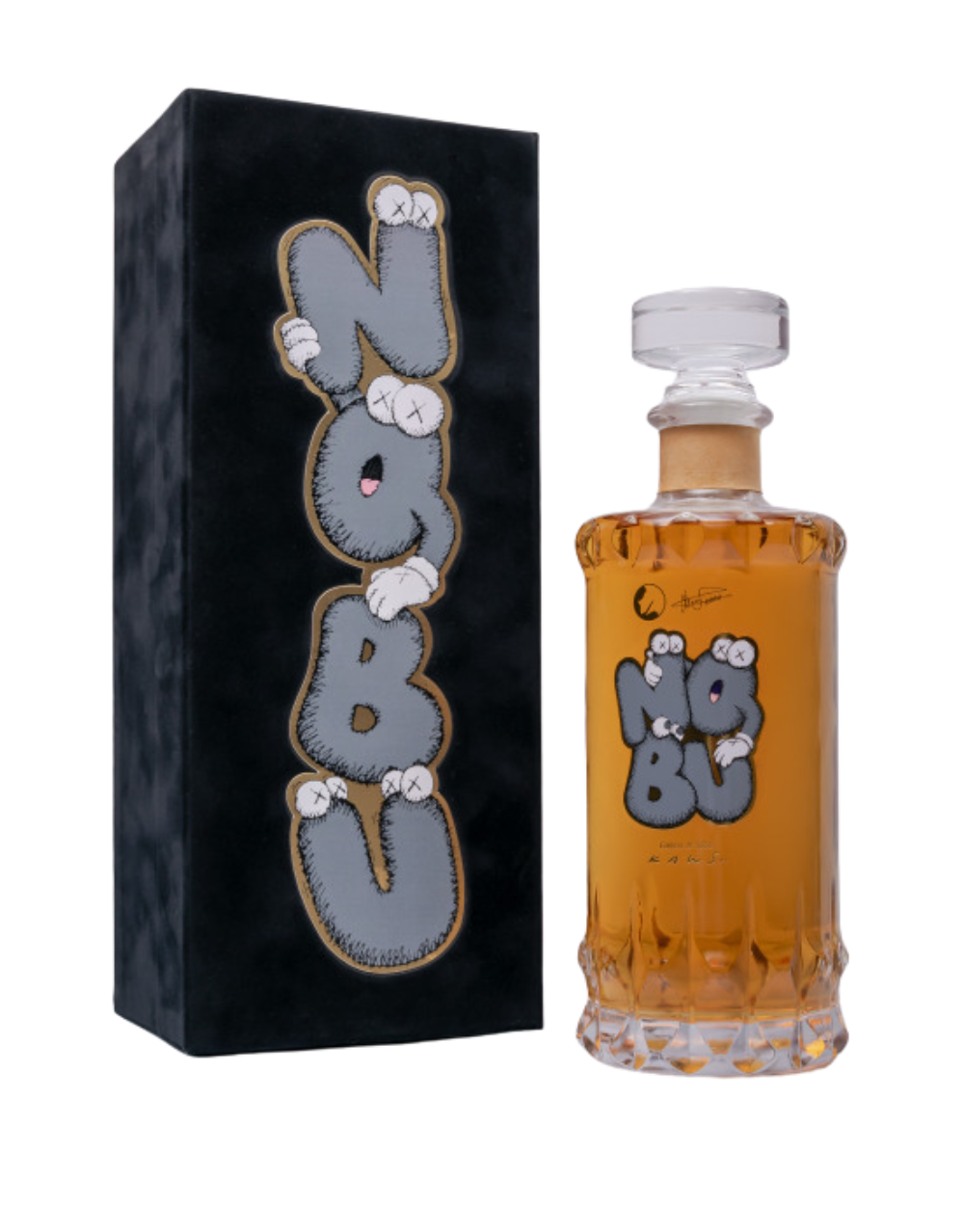 QUI TEQUILA NOBU RARE KAWS EDITION GREY