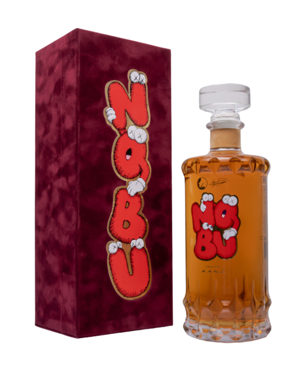 QUI TEQUILA NOBU RARE KAWS EDITION RED