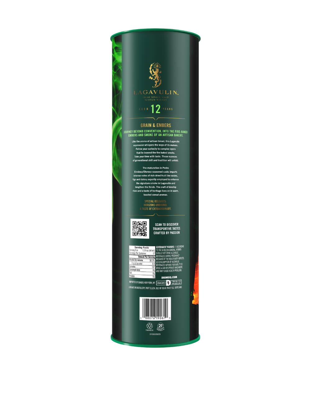 Lagavulin Grain & Embers Aged 12 Years Single Malt Scotch Whisky
