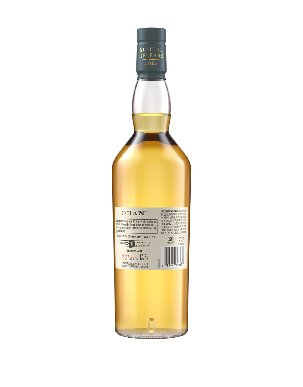 Oban Heart Of the Harbour Aged 12 Years Single Malt Scotch Whisky