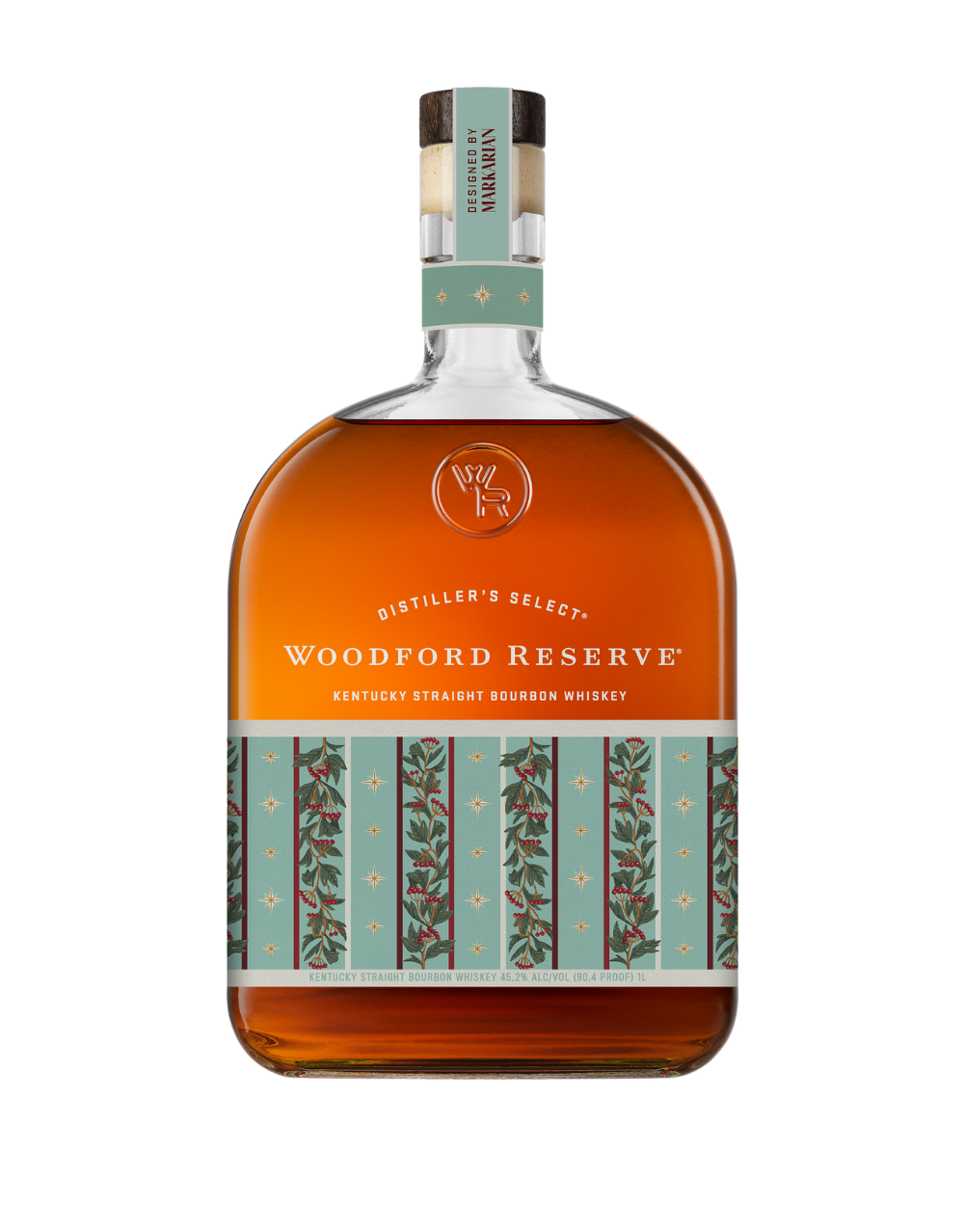 WOODFORD RESERVE KENTUCKY STRAIGHT BOURBON WHISKEY HOLIDAY EDITION 2025
