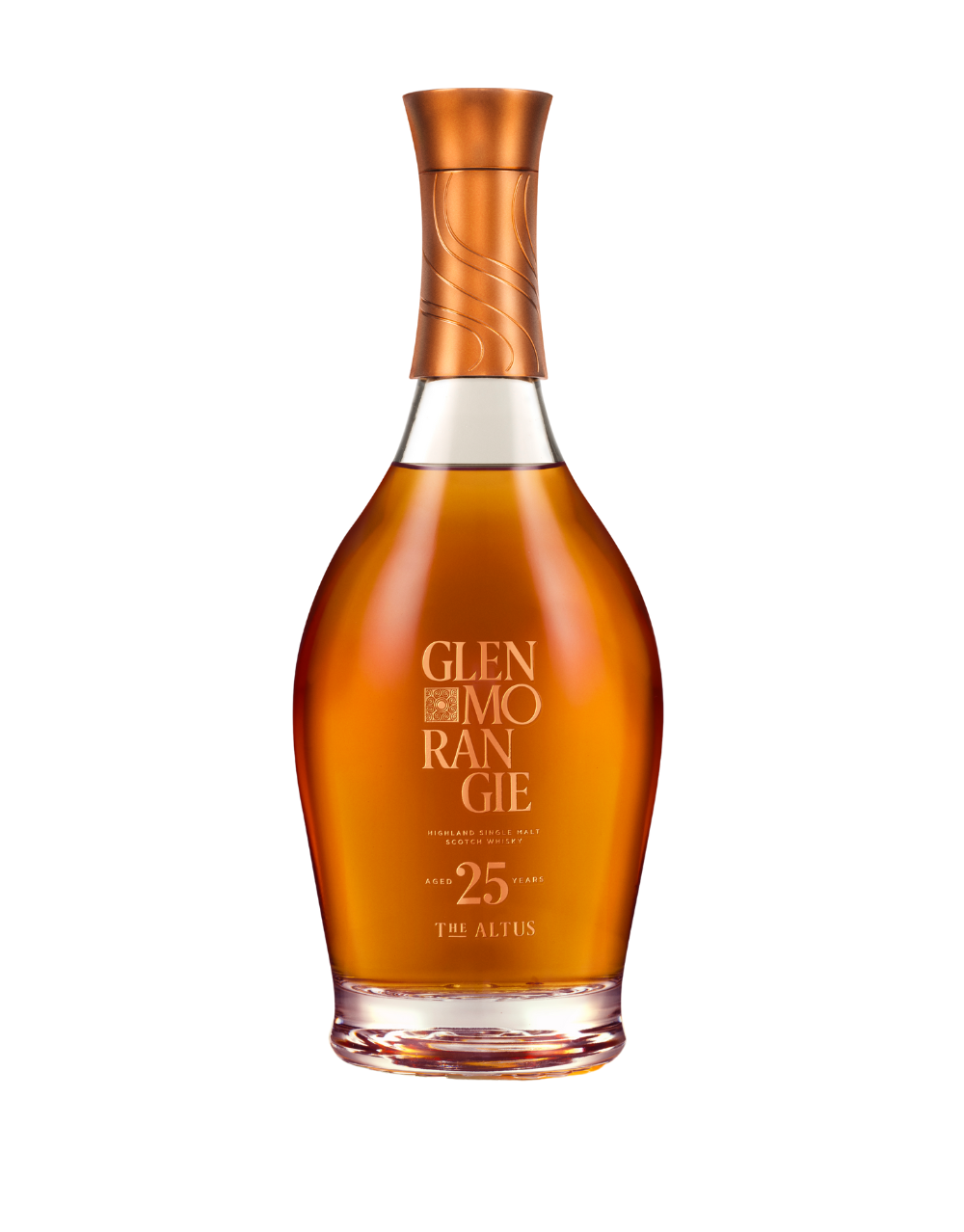 GLENMORANGIE THE ALTUS 25 YEARS OLD SINGLE MALT SCOTCH WHISKY