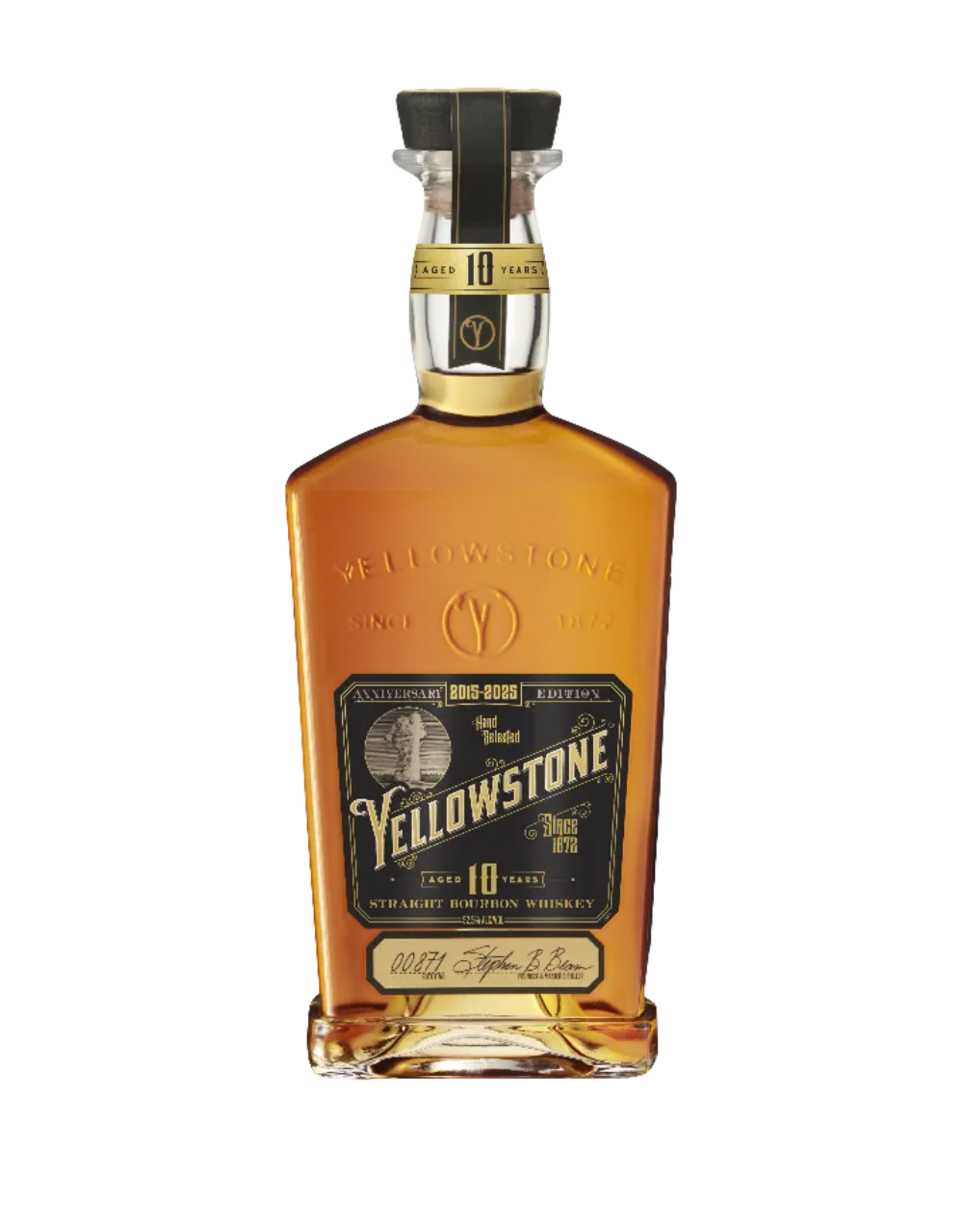 YELLOWSTONE 10 YEAR OLD LIMITED EDITION BOURBON WHISKEY 2025 RELEASE
