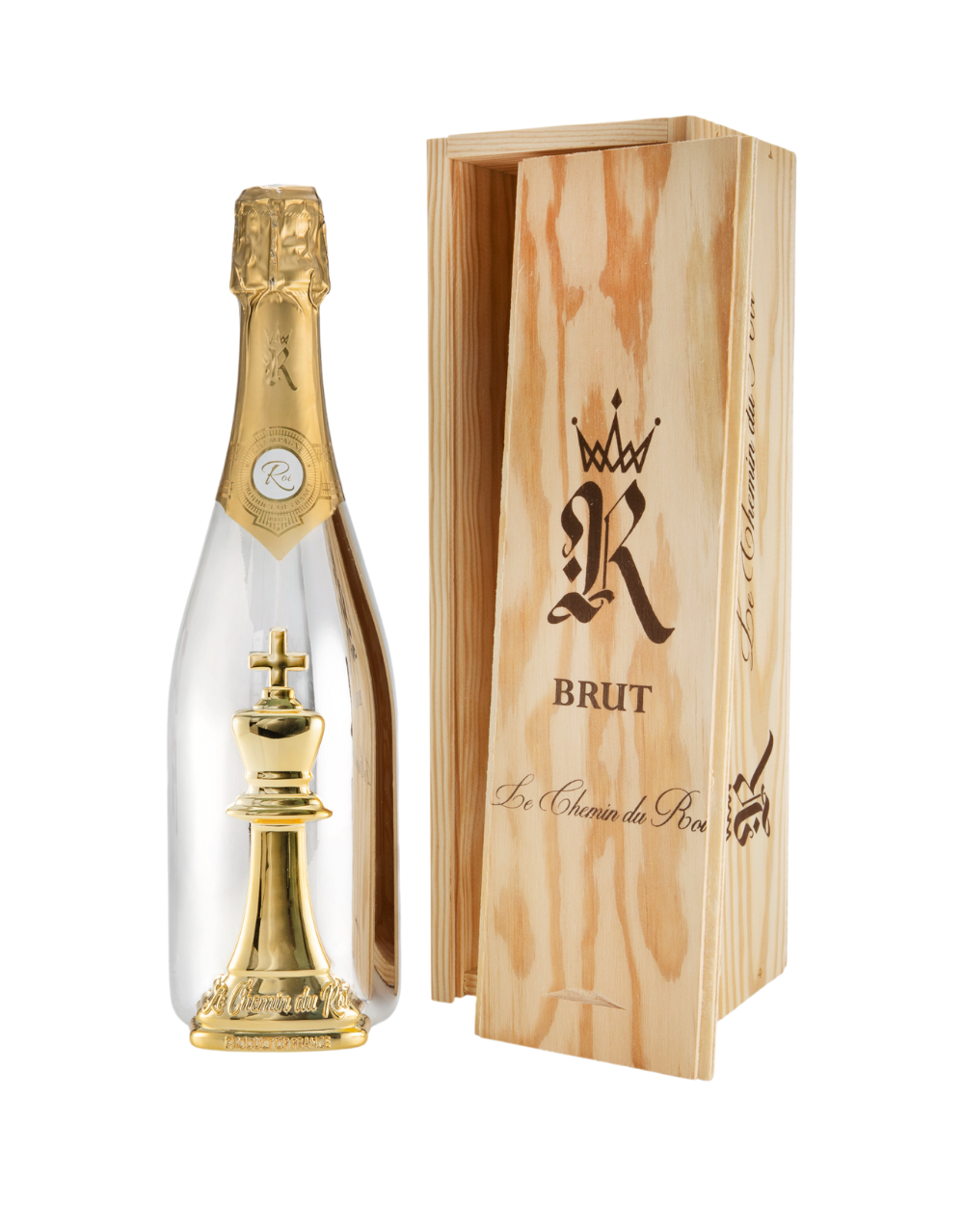 Le Chemin Du Roi Brut Wood Gift Box | ReserveBar
