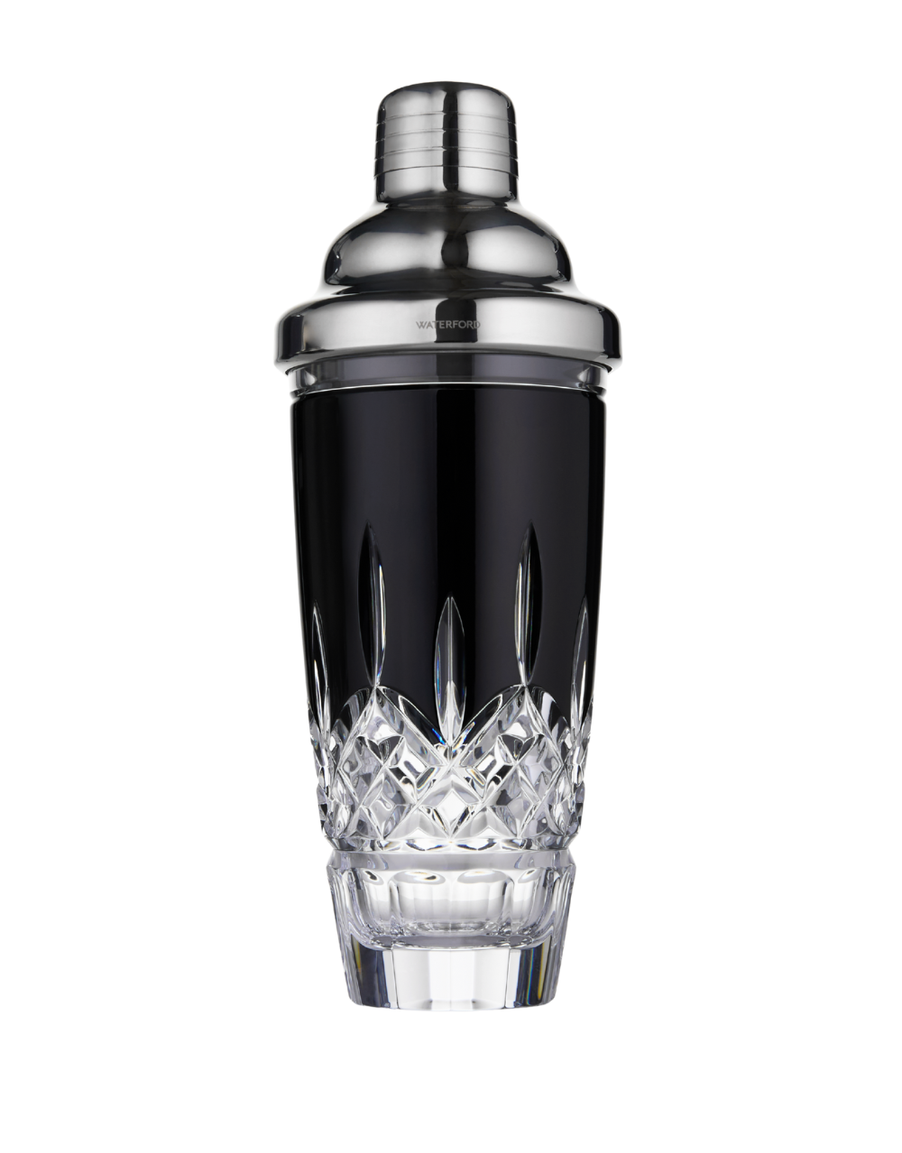 WATERFORD LISMORE BLACK COCKTAIL SHAKER