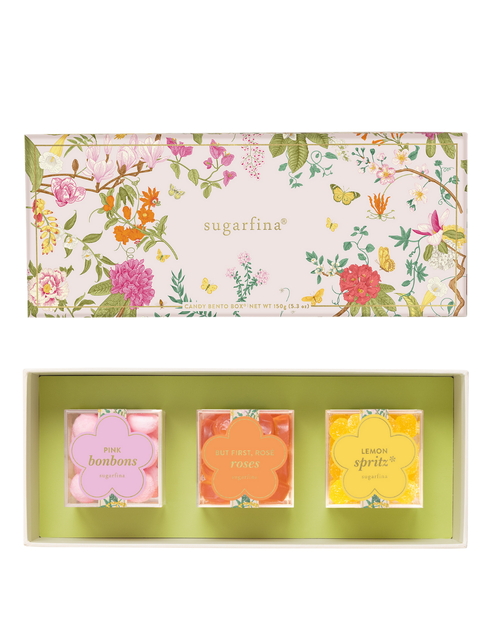 SUGARFINA GARDEN PARTY 3 PIECE CANDY BENTO BOX