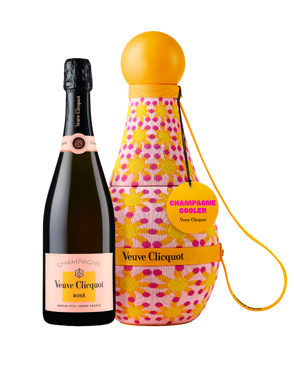 Veuve Clicquot Brut Rosé Sun Totem – Limited Edition Crafted By Yinka Ilori